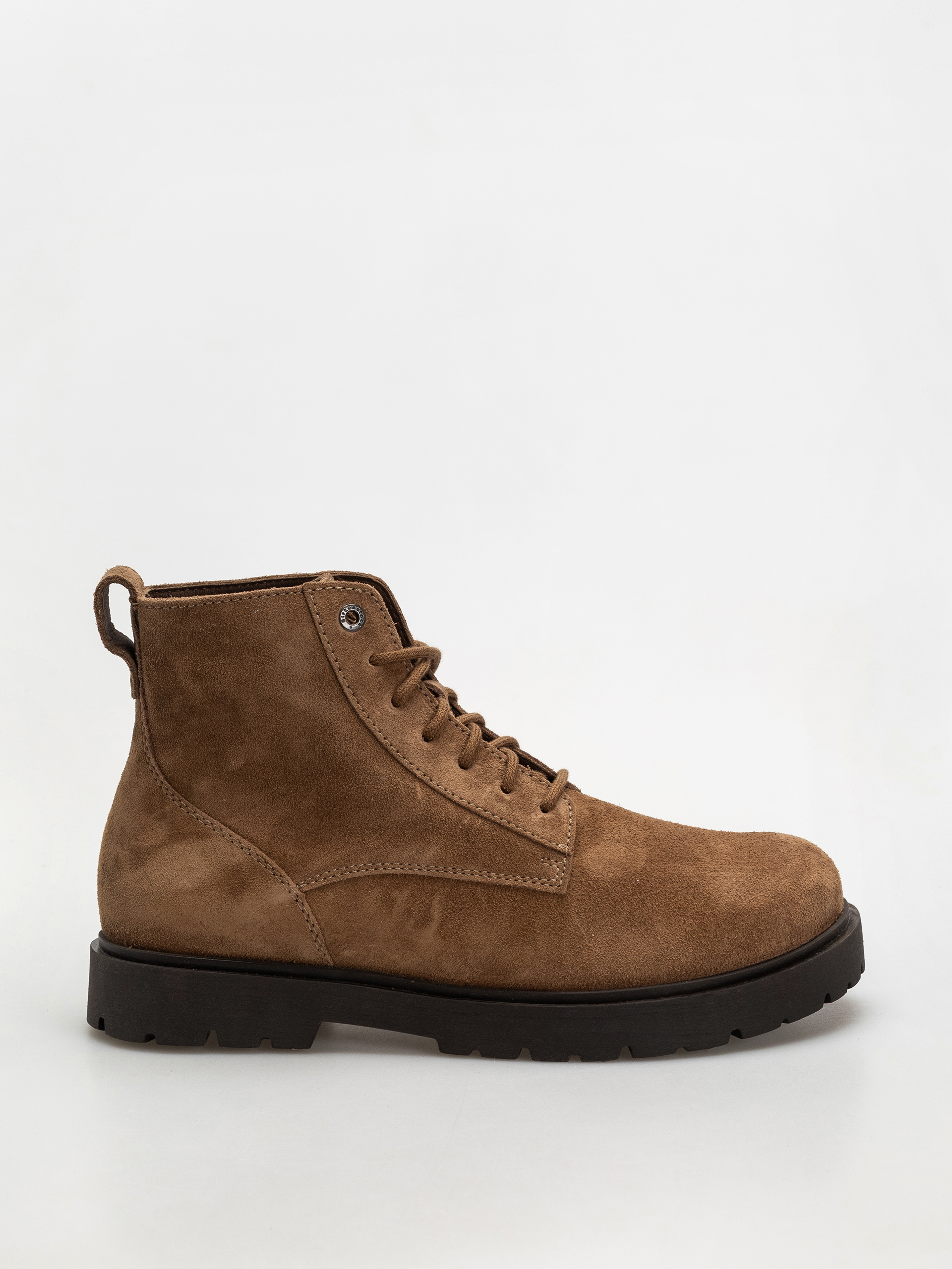Buty Birkenstock Highwood Lace Mid Suede Leather Regular (dark tea)