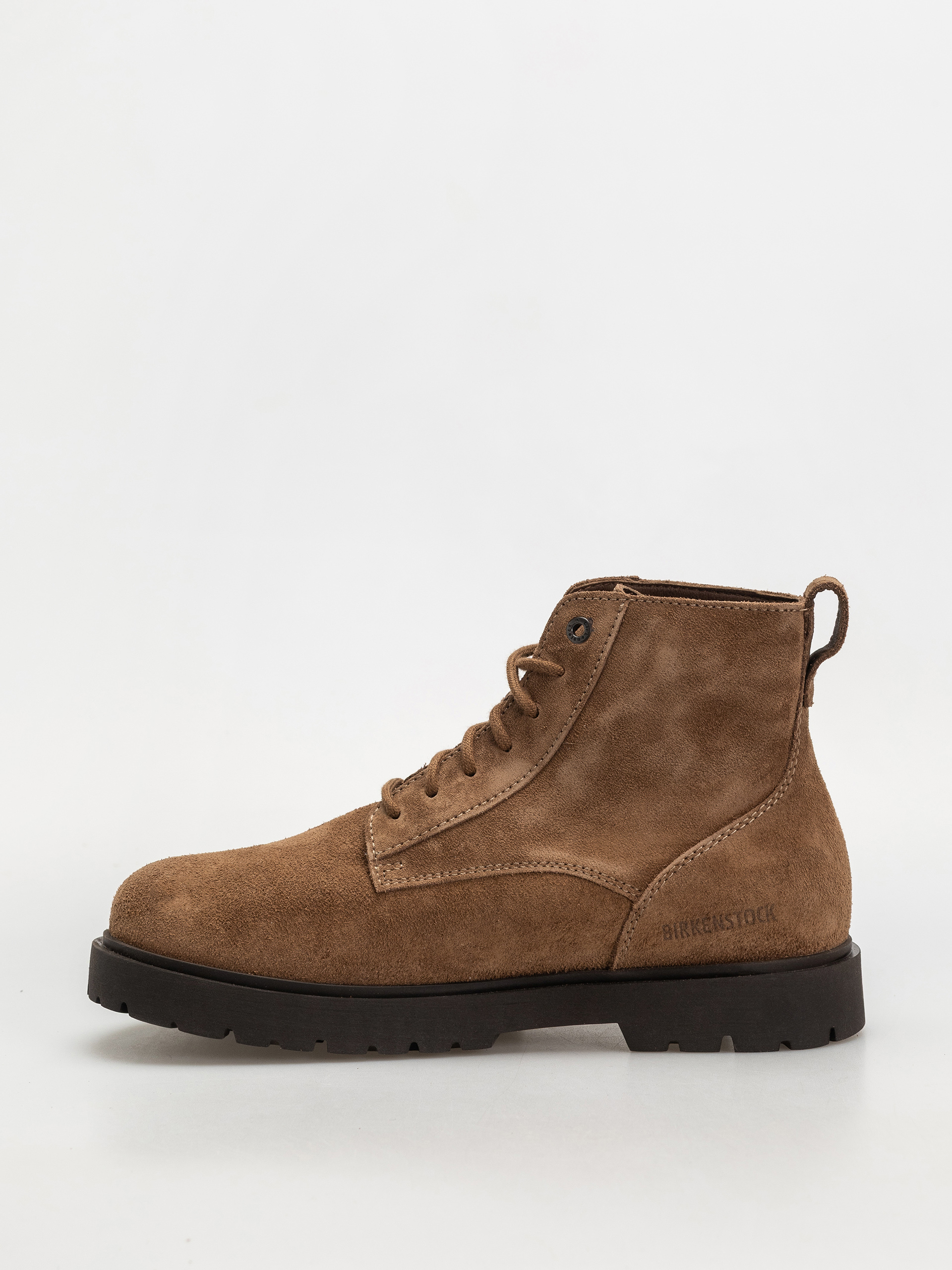Buty Birkenstock Highwood Lace Mid Suede Leather Regular (dark tea)