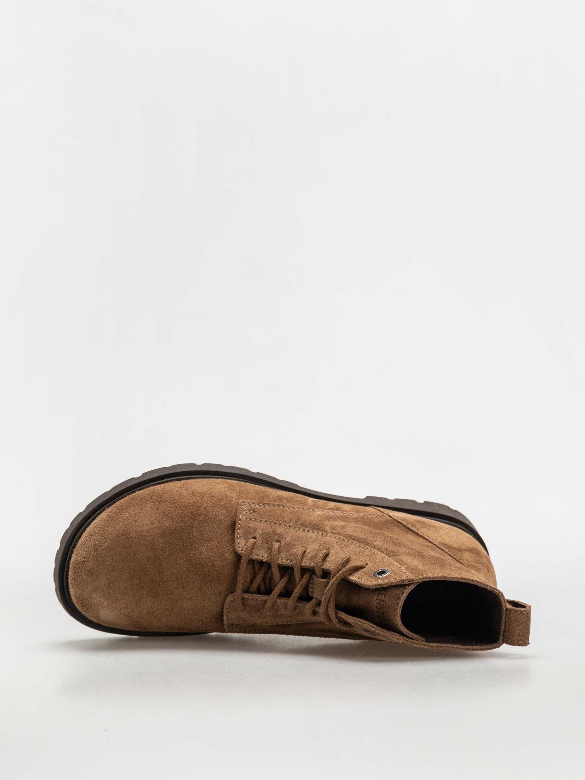 Buty Birkenstock Highwood Lace Mid Suede Leather Regular (dark tea)