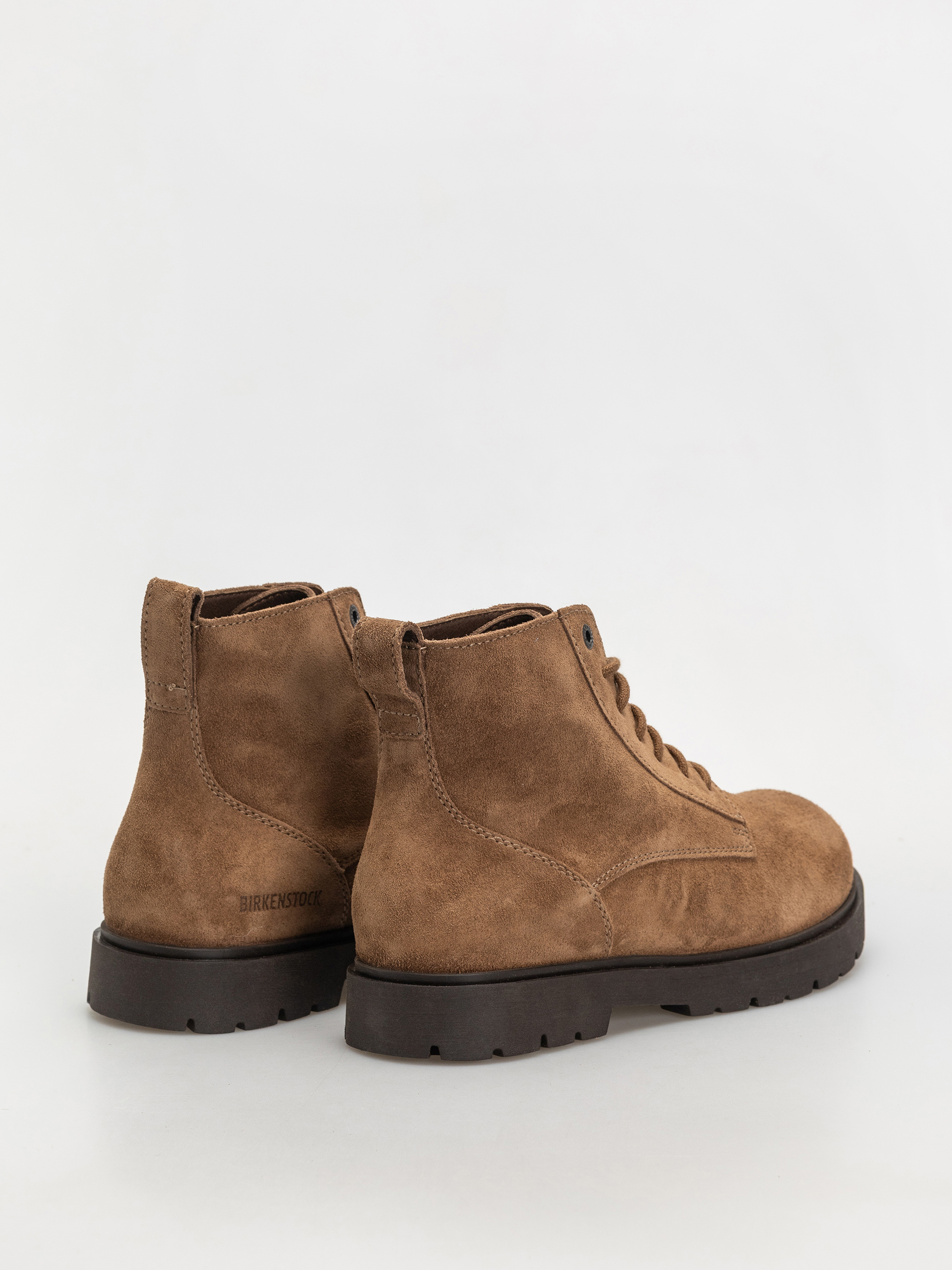 Buty Birkenstock Highwood Lace Mid Suede Leather Regular (dark tea)