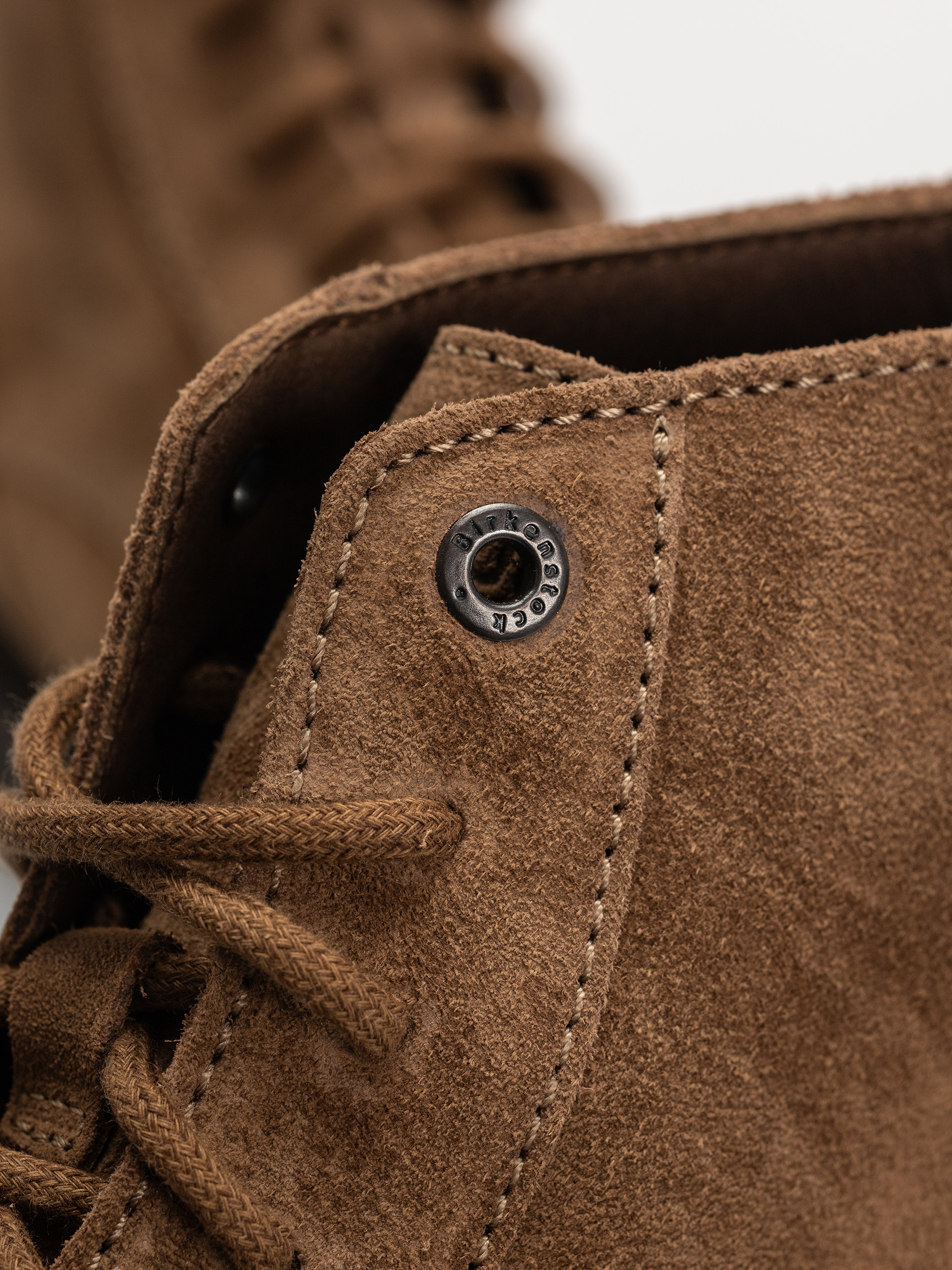 Buty Birkenstock Highwood Lace Mid Suede Leather Regular (dark tea)