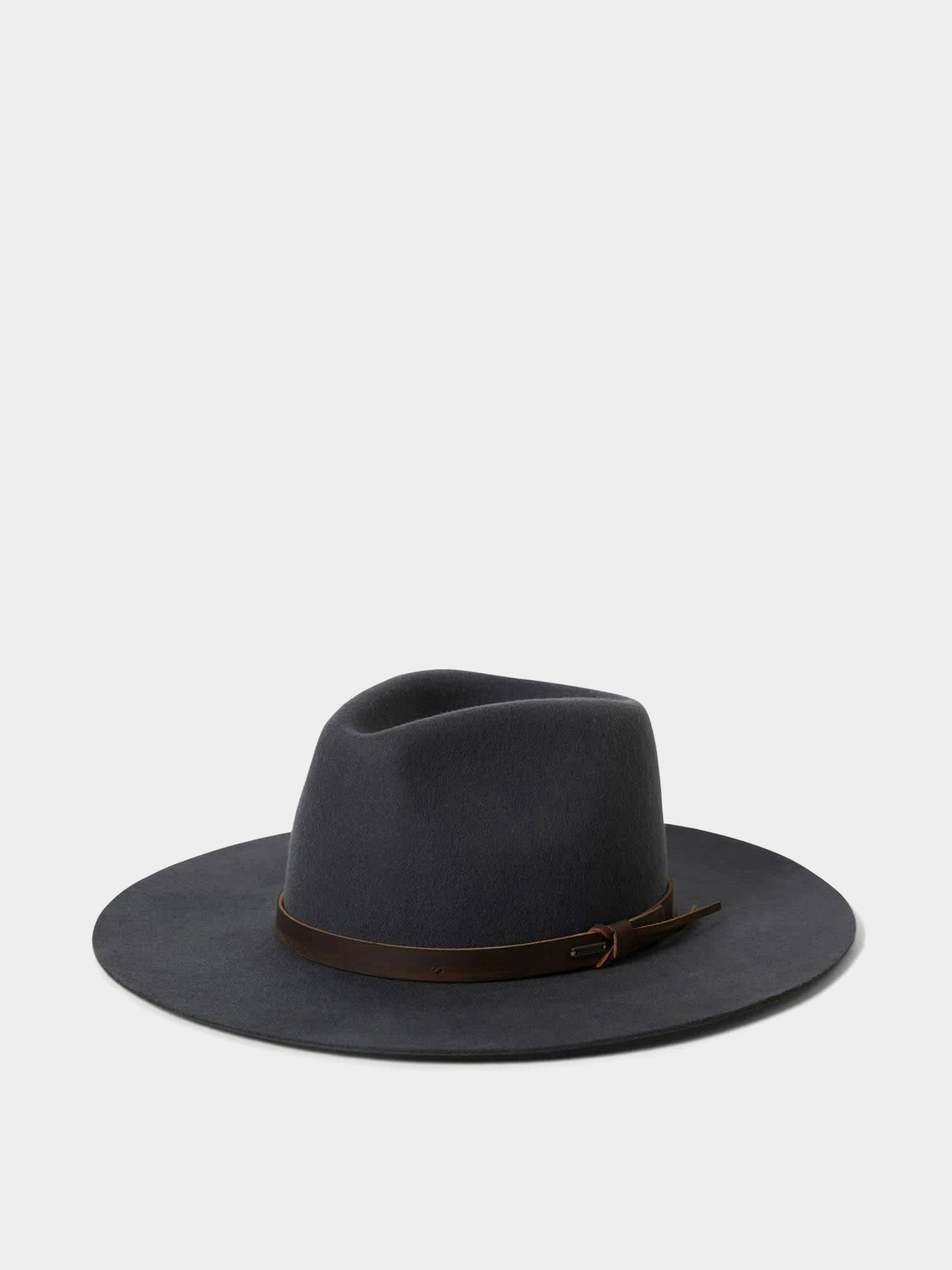 Kapelusz Brixton Hawkins Wthr Guard Cowboy Hat (asphalt/brown)