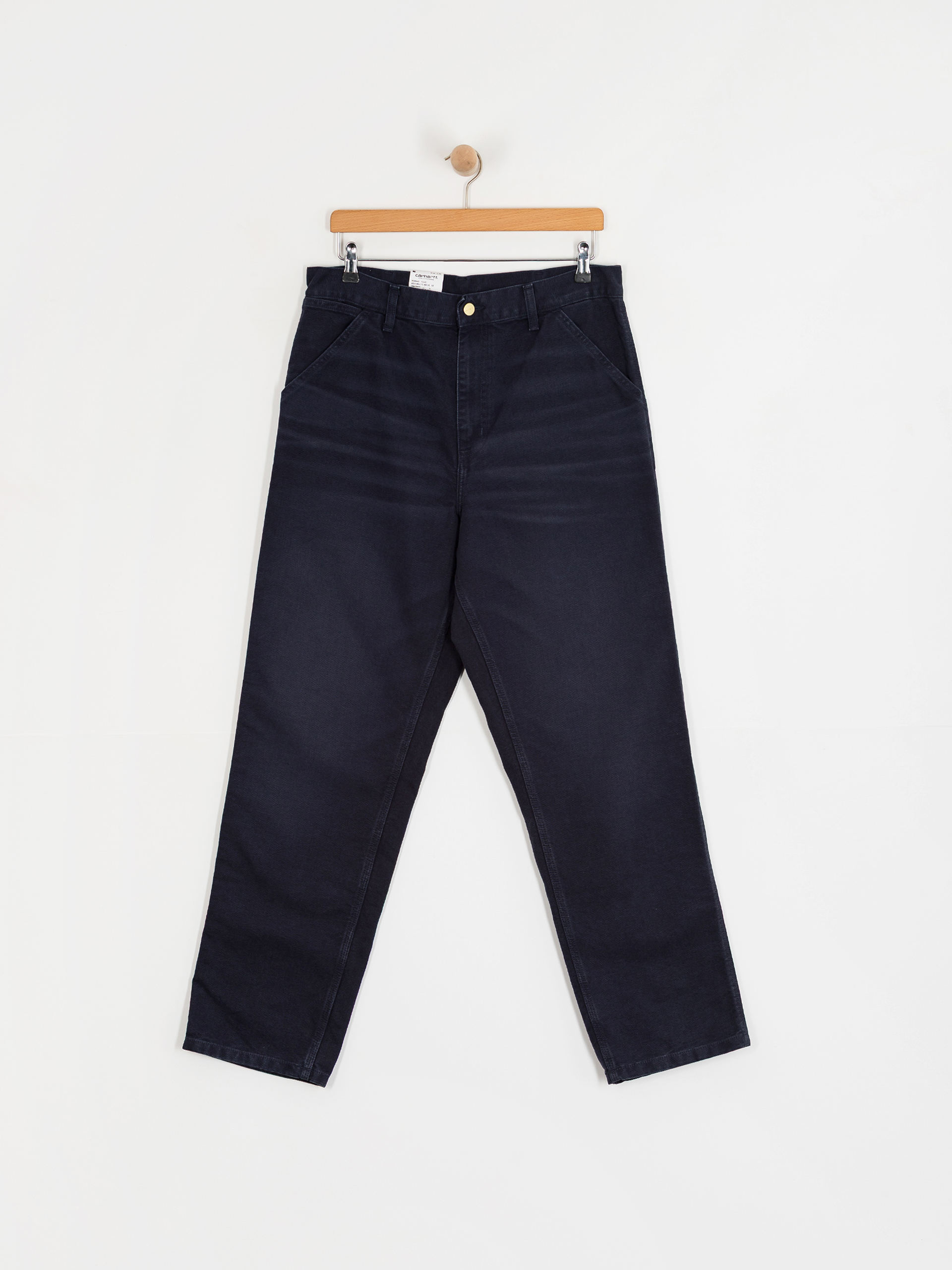 Spodnie Carhartt WIP Simple (dark navy/stone canvas)