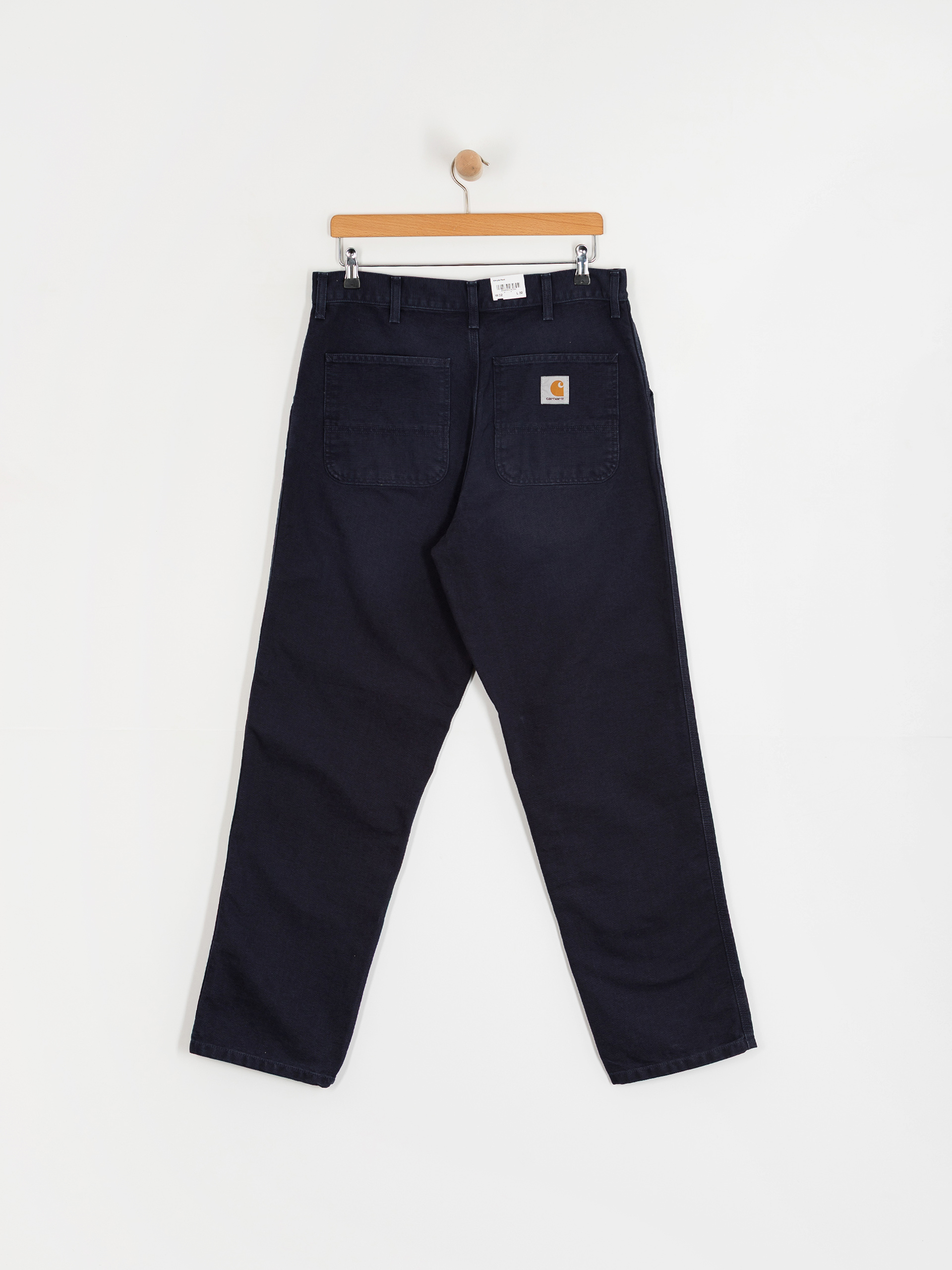 Spodnie Carhartt WIP Simple (dark navy/stone canvas)