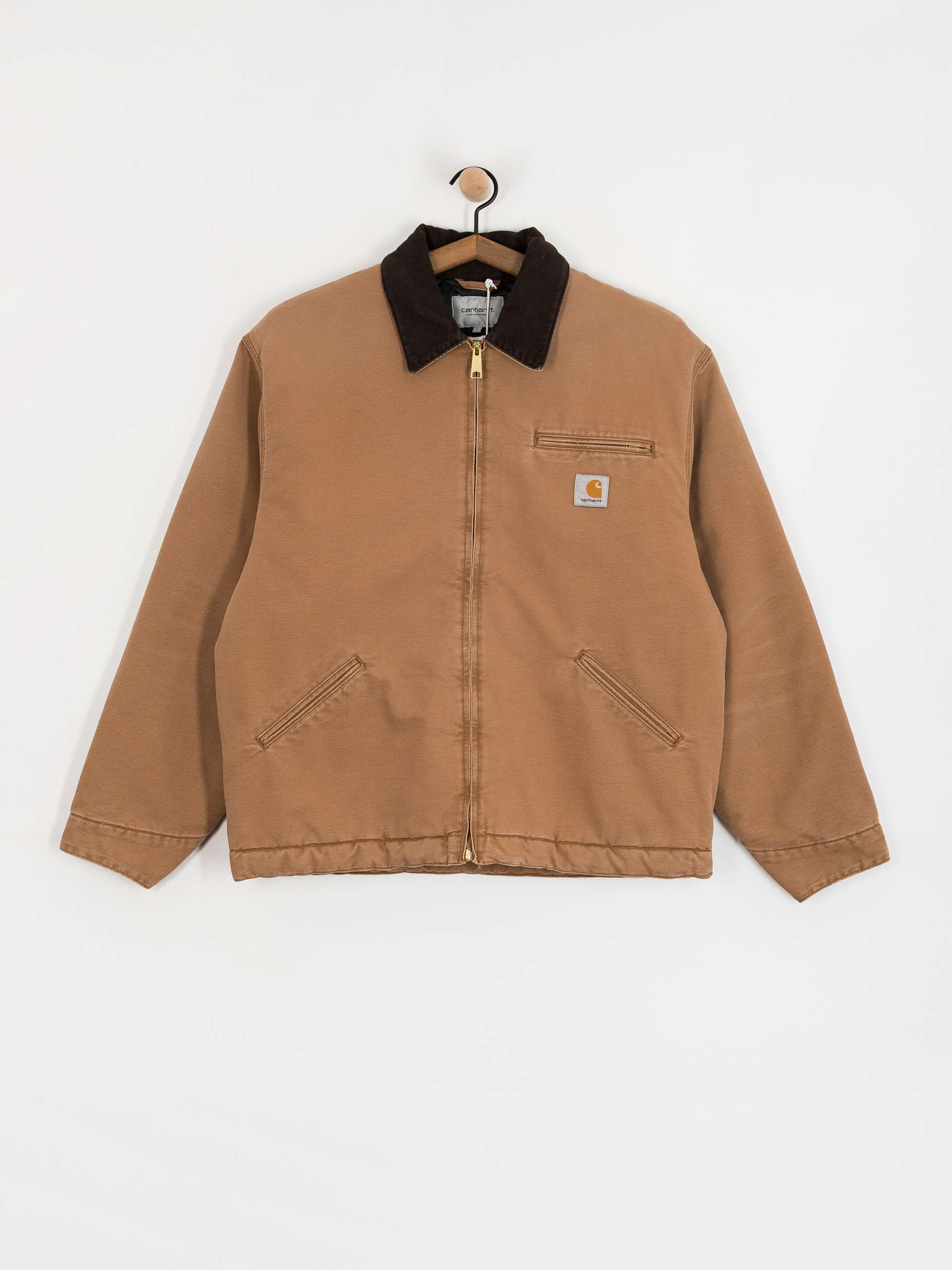 Kurtka Carhartt WIP OG Detroit (hamilton brown/tobacco/stone canvas)