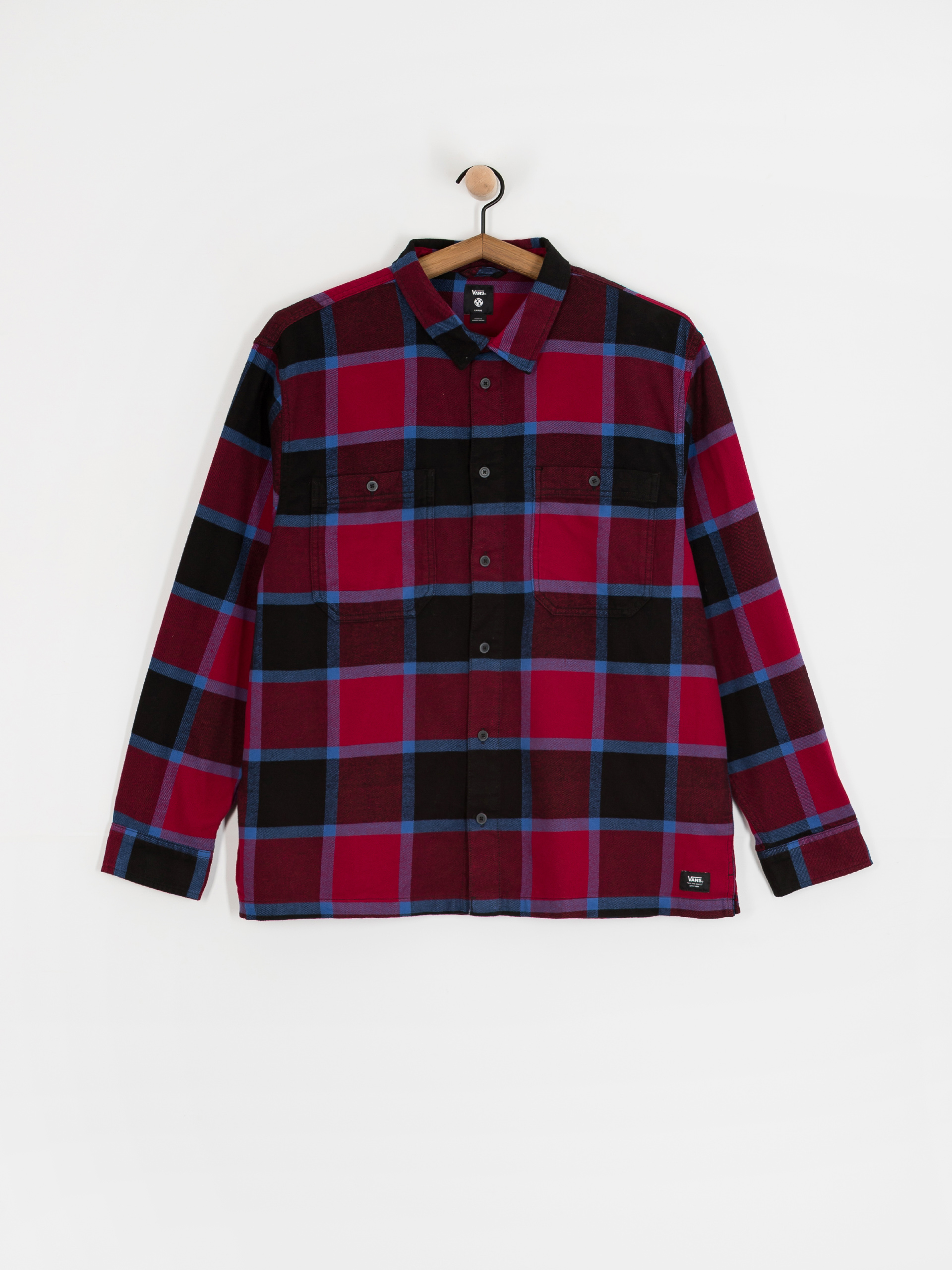 Koszula Vans Larkspur Plaid Flannel (bordeaux/black)