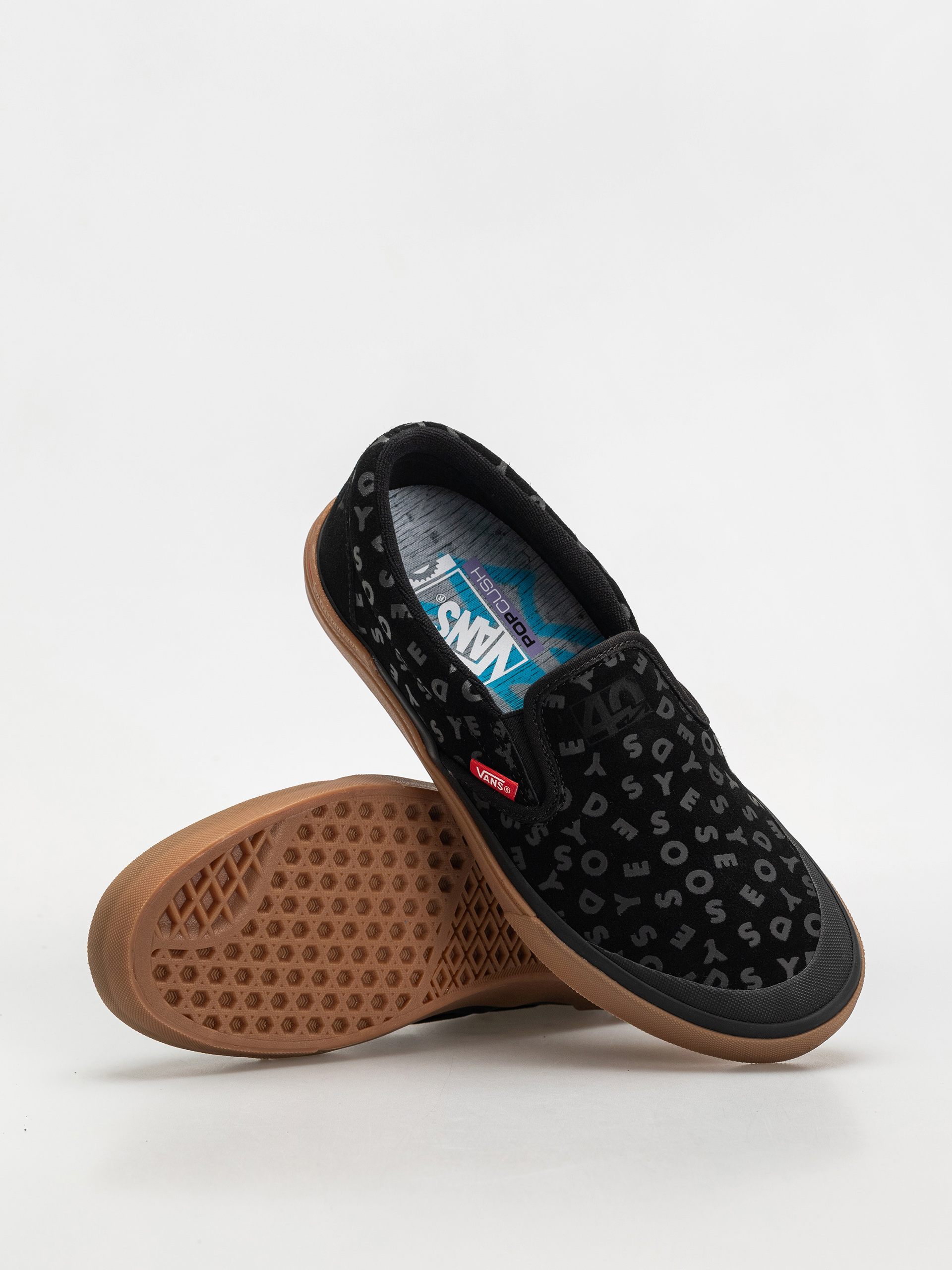 Buty Vans Bmx Slip On X Odyssey (odyssey black/red/gum)