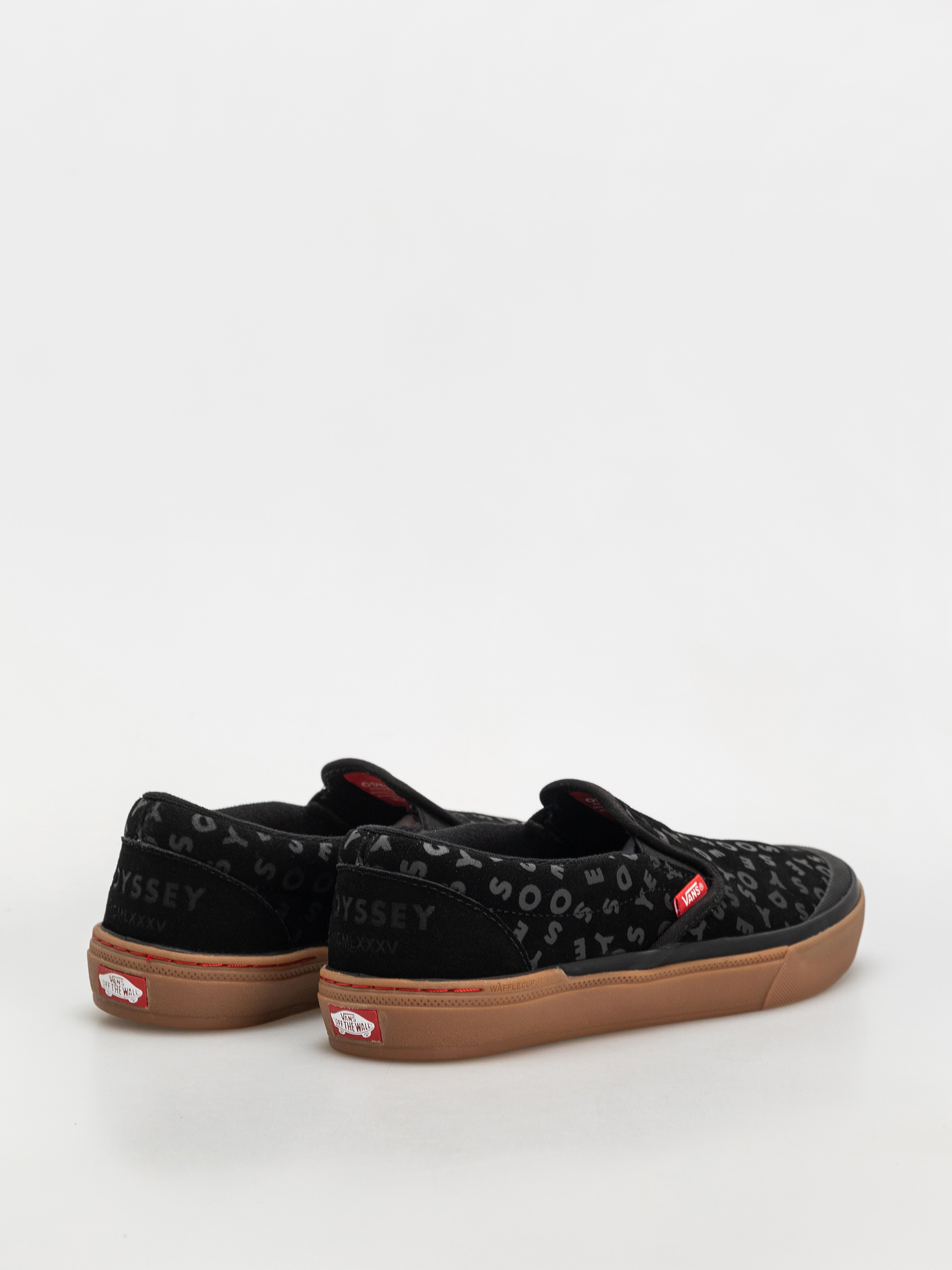 Buty Vans Bmx Slip On X Odyssey (odyssey black/red/gum)