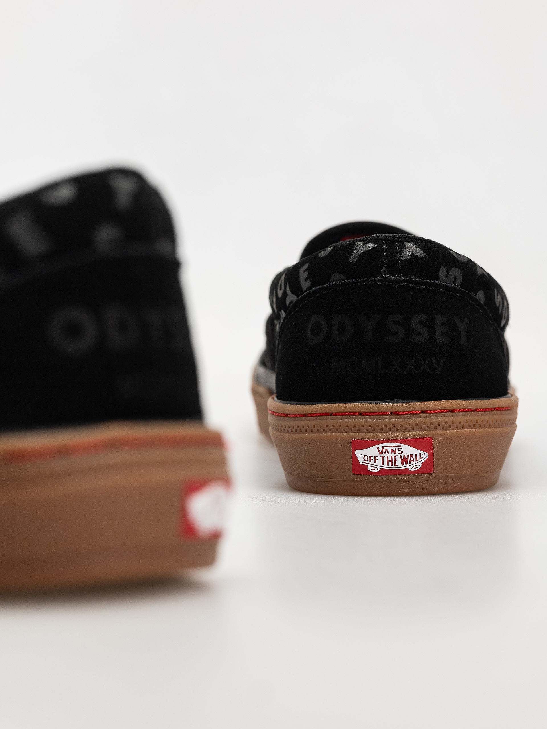 Buty Vans Bmx Slip On X Odyssey (odyssey black/red/gum)