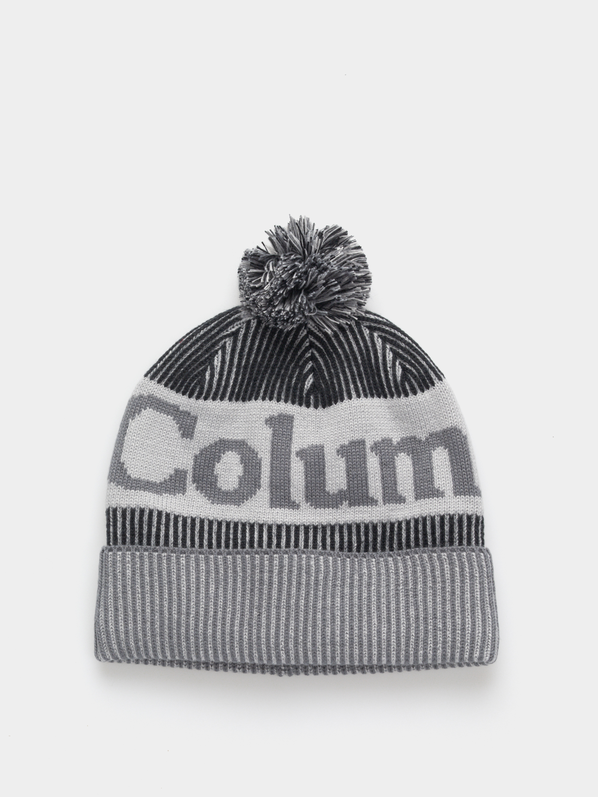 Czapka zimowa Columbia Polar Powder III (city grey/black/columbia grey)