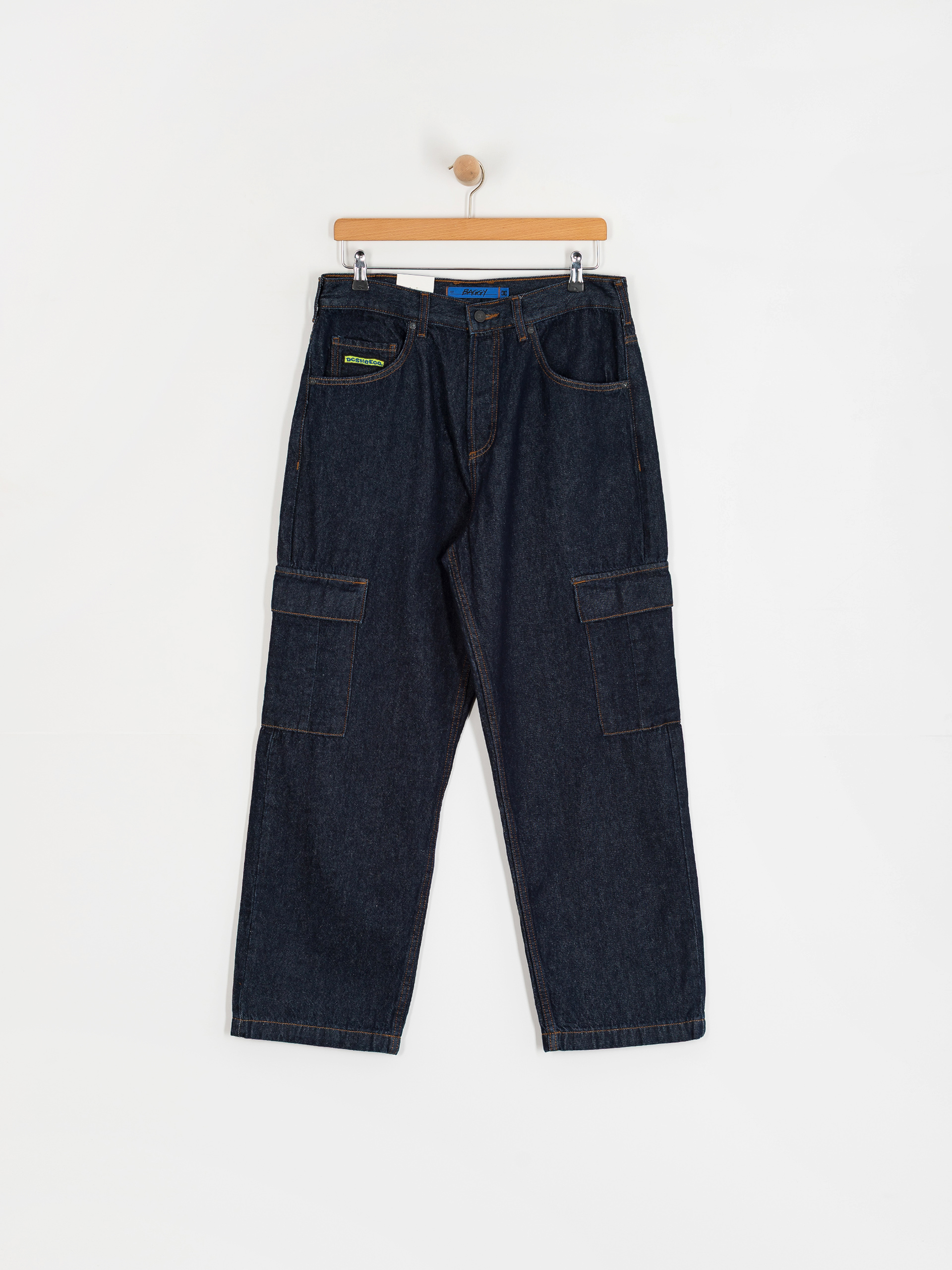 Spodnie DC Worker Baggy Denim Cargo (dark denim)