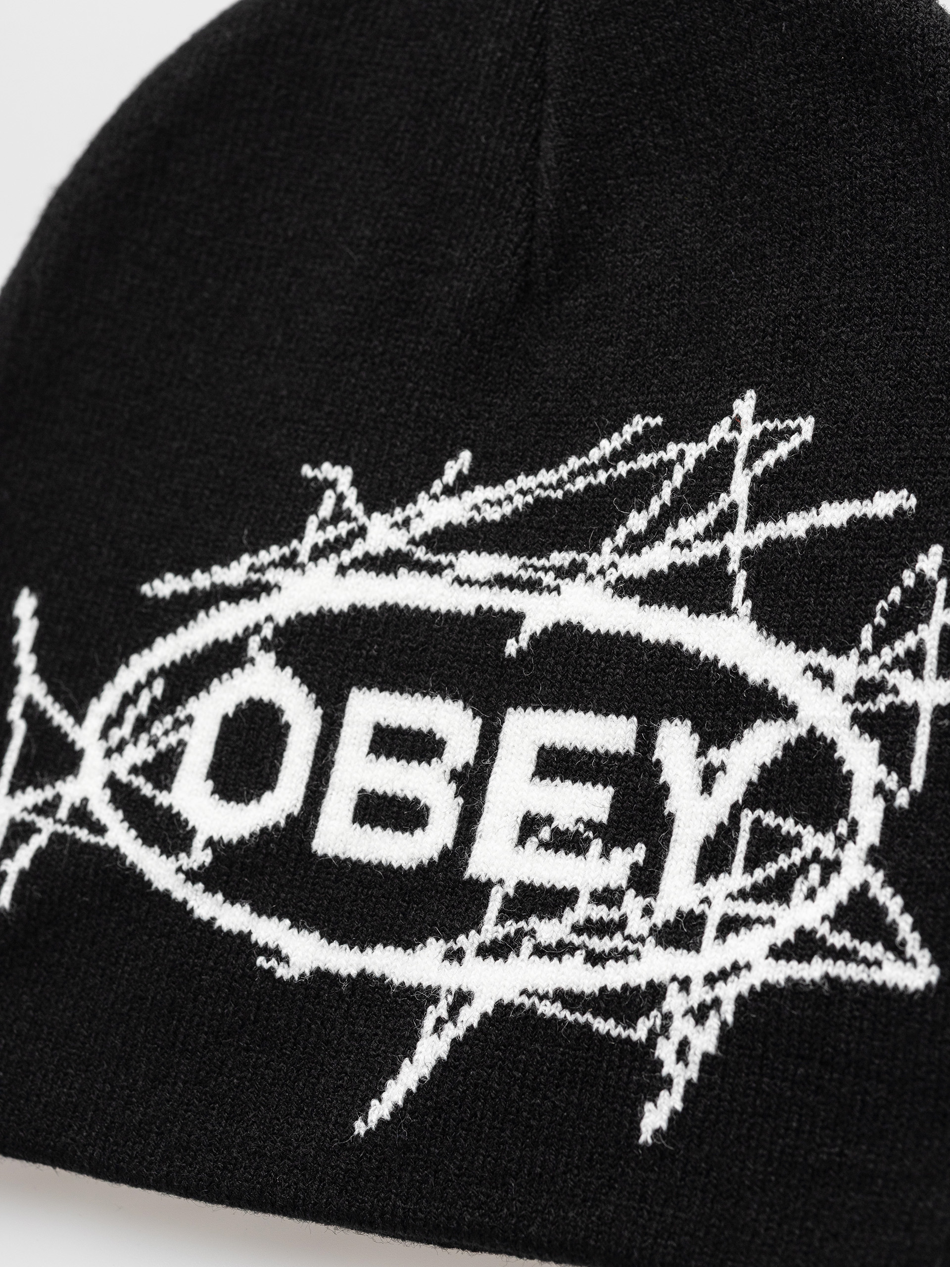 Czapka zimowa OBEY Obey Scram (black)