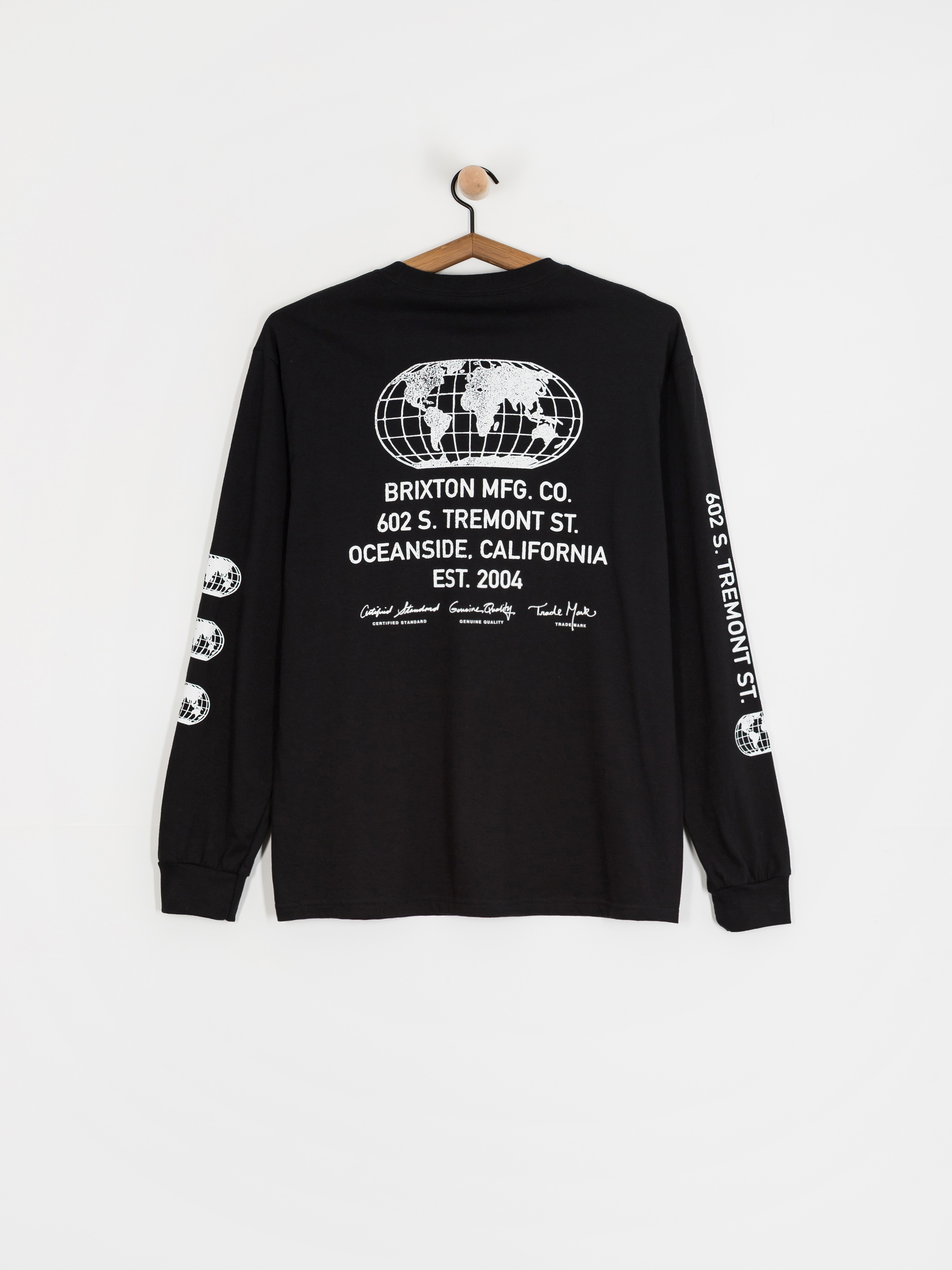 Longsleeve Brixton Union Std (black)