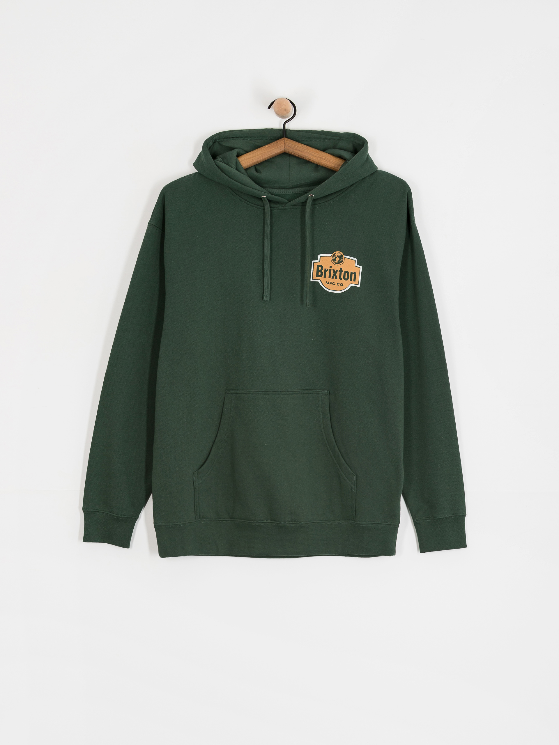 Bluza z kapturem Brixton Genuine Quality HD (night sage)