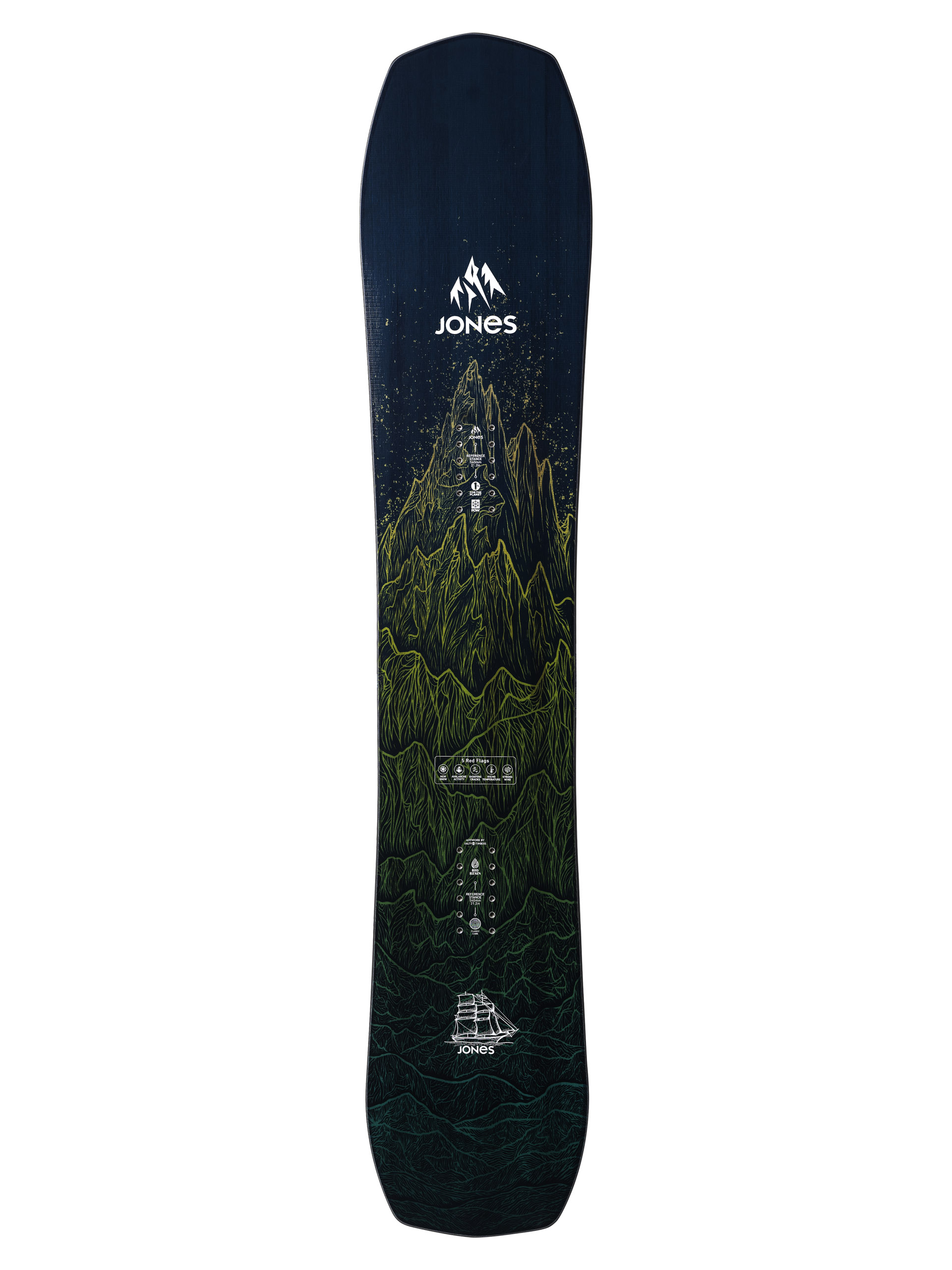 Deska snowboardowa Jones Snowboards Flagship JR