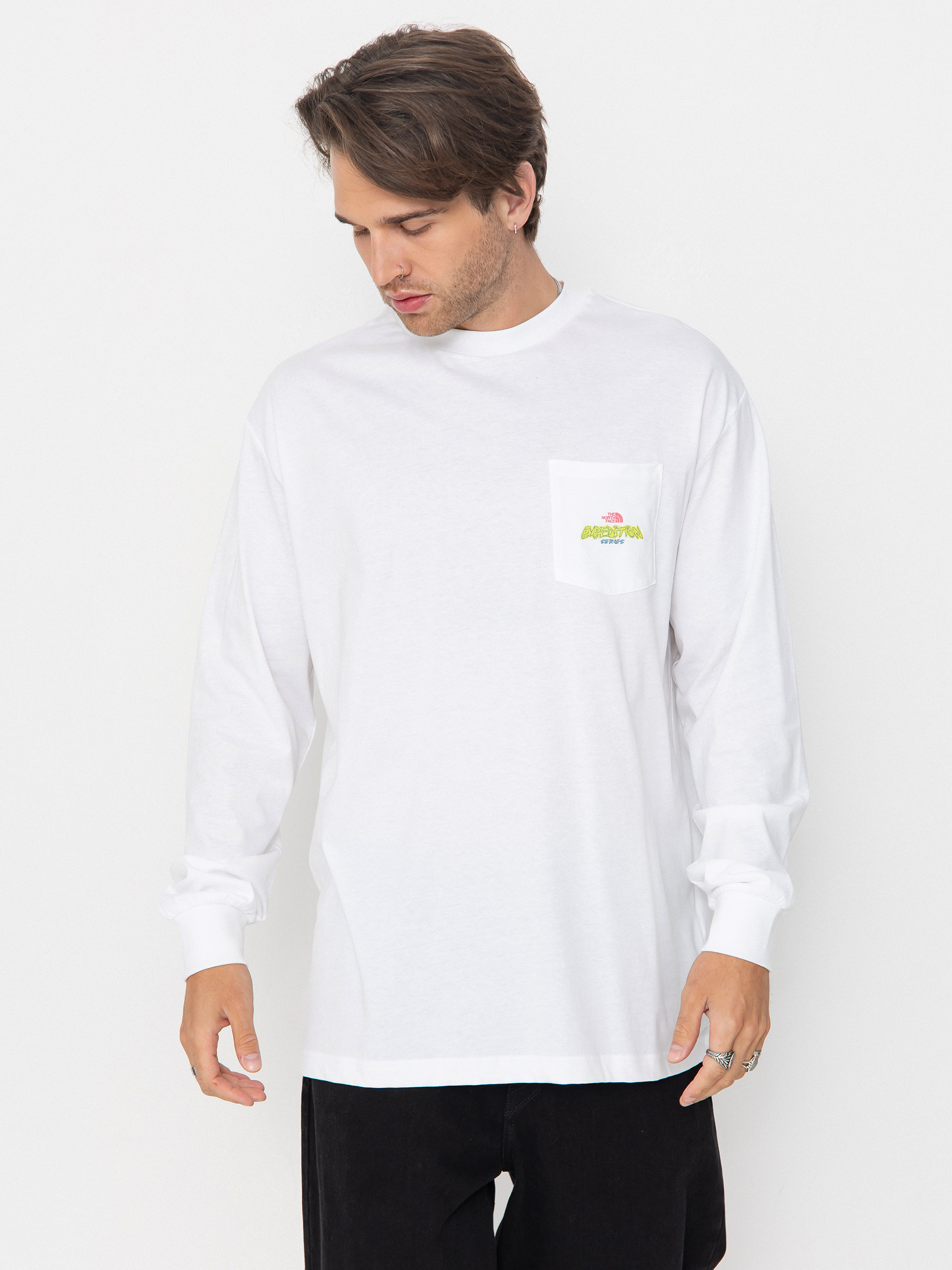Longsleeve The North Face Expedition Celebration Oversized (tnf white)