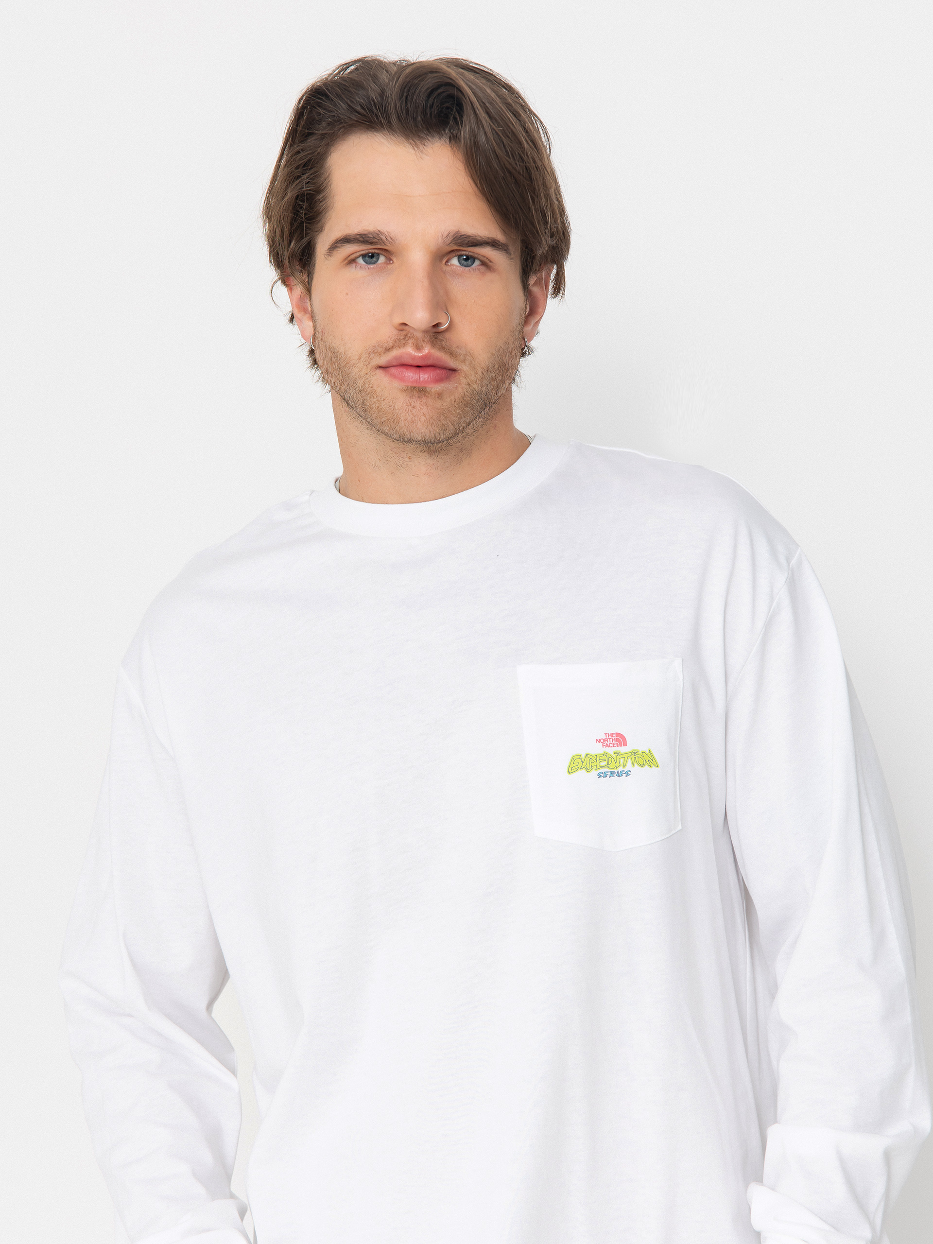 Longsleeve The North Face Expedition Celebration Oversized (tnf white)