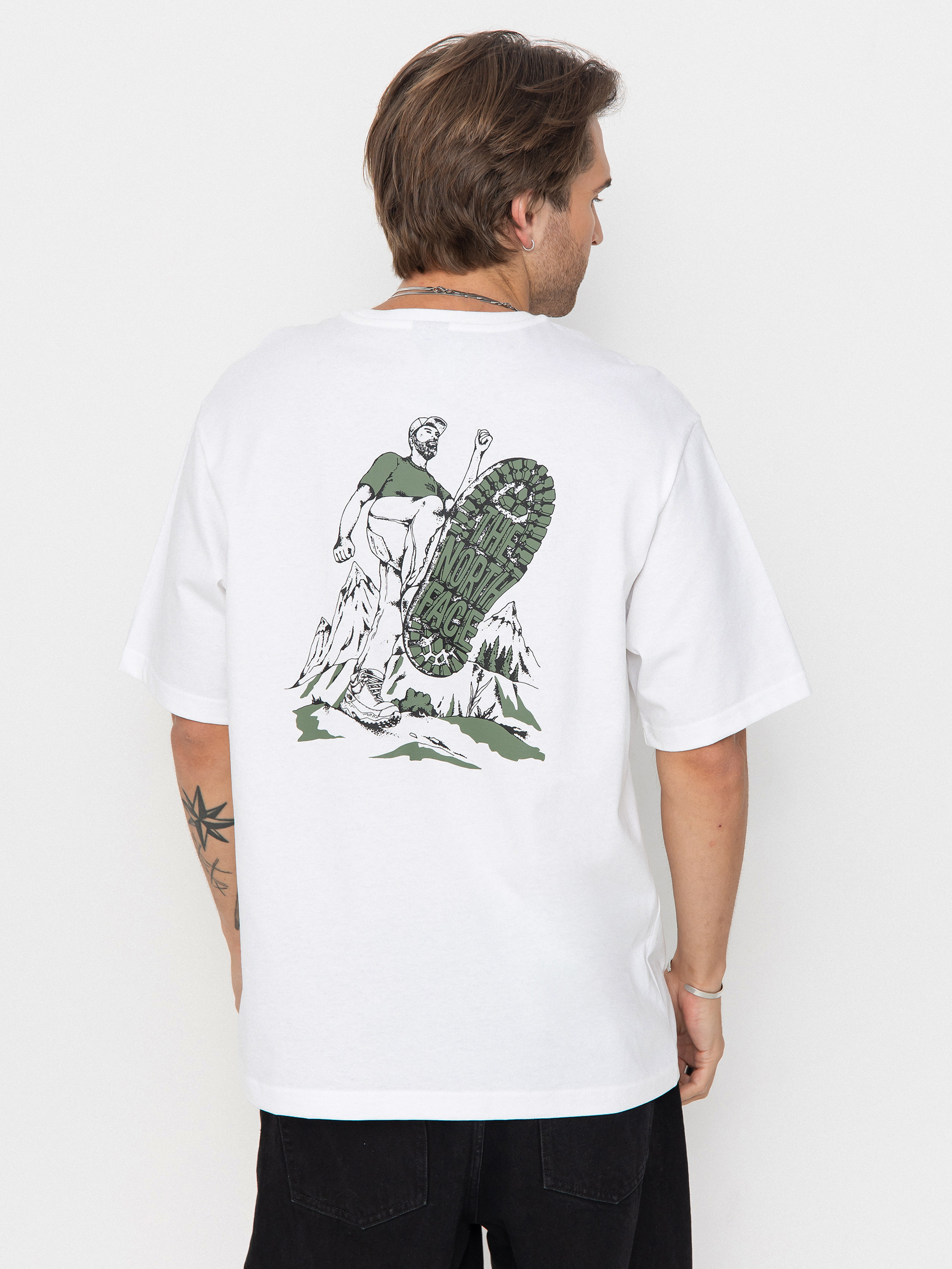 T-shirt The North Face Hke Backpack Relaxed (tnf white)