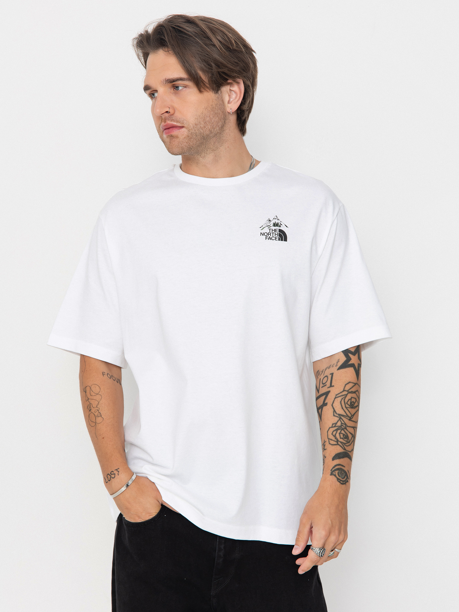 T-shirt The North Face Hke Backpack Relaxed (tnf white)