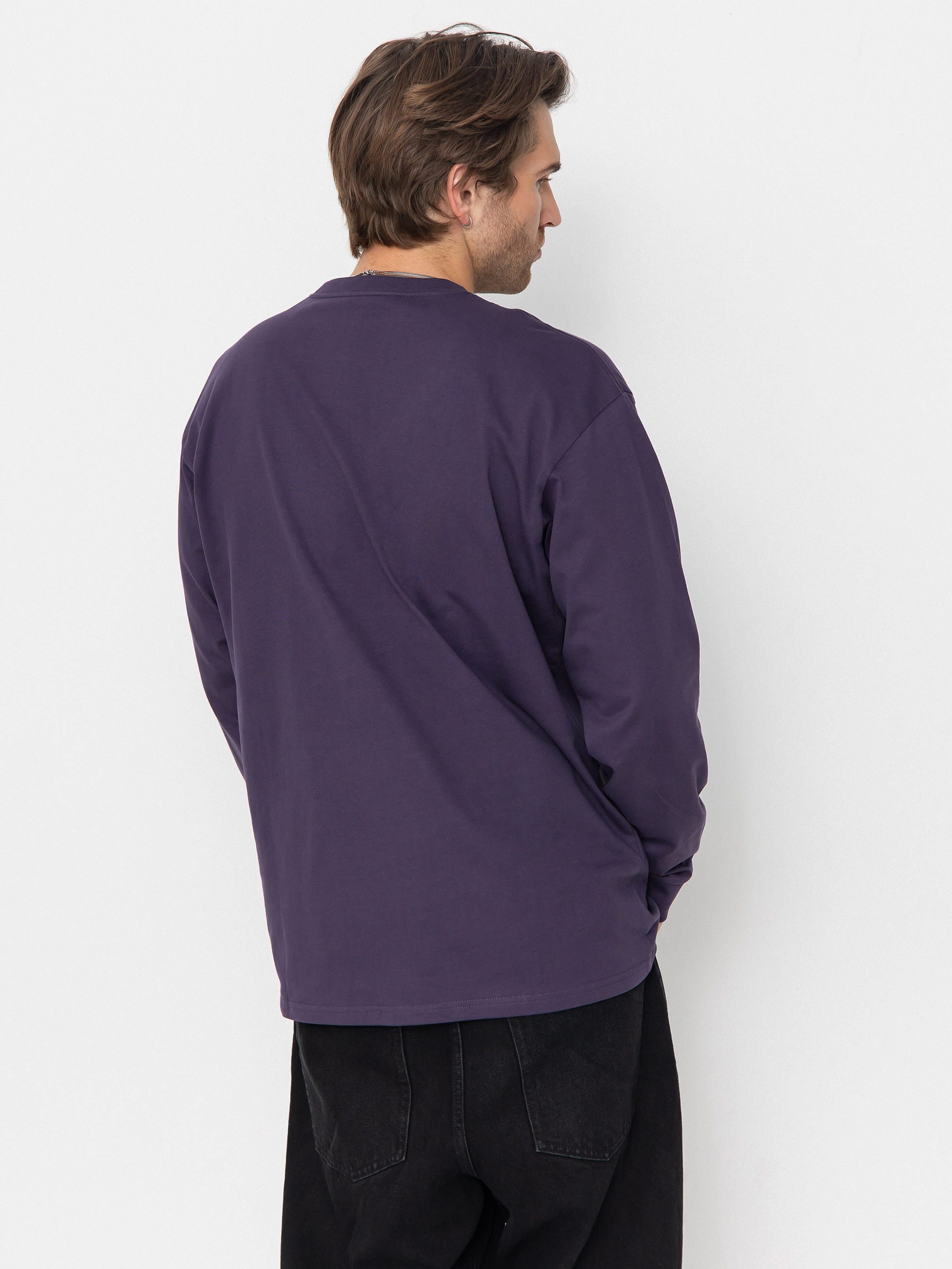 Longsleeve Carhartt WIP Chase (lakers/gold)