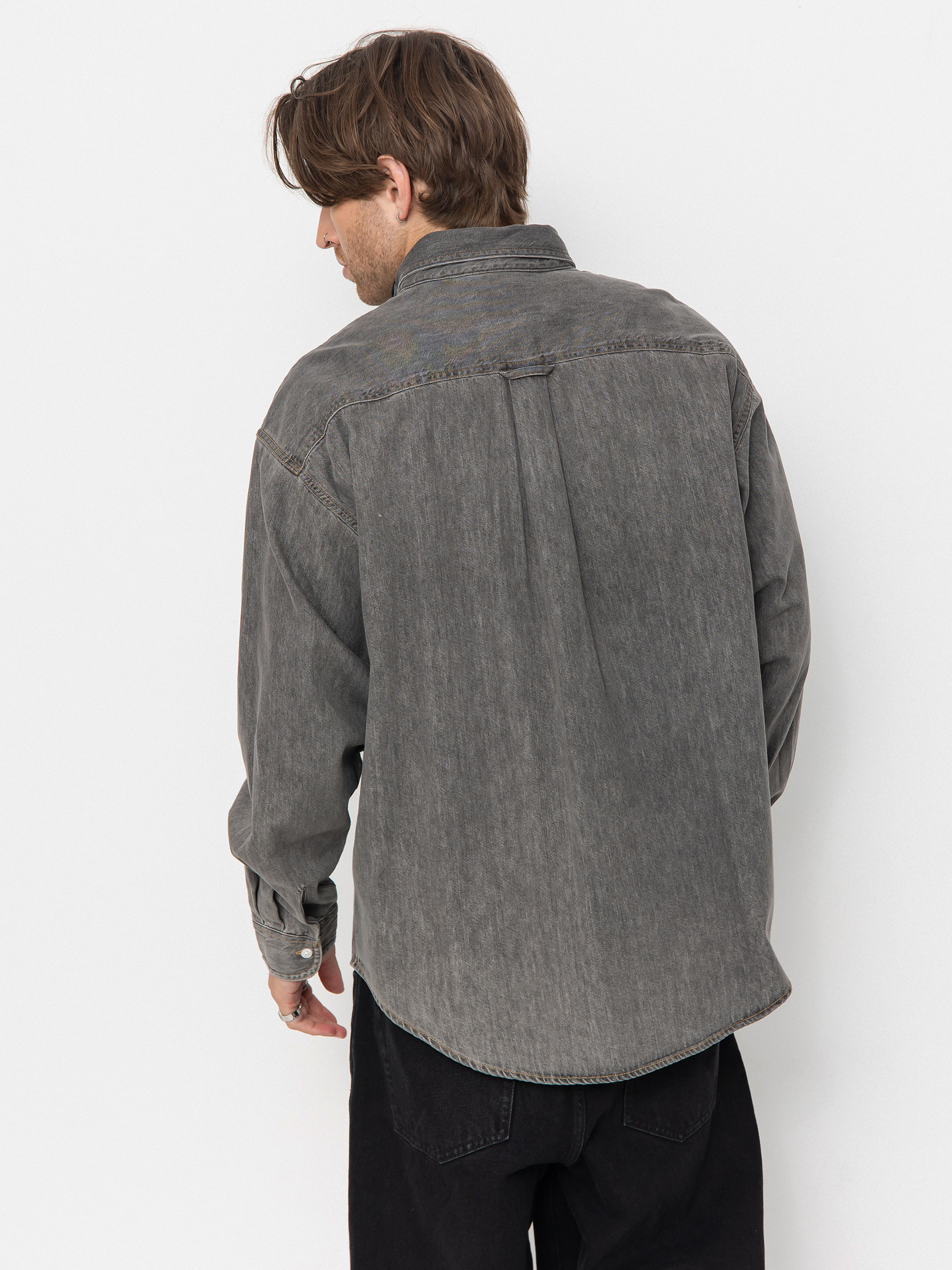 Koszula Carhartt WIP Lucas (black/bleached)