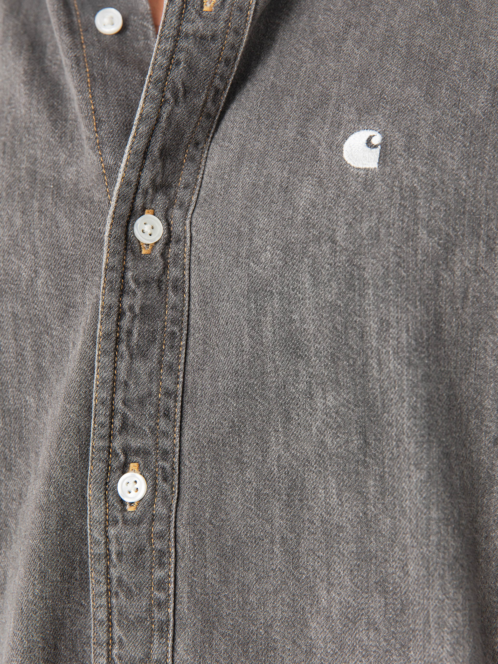 Koszula Carhartt WIP Lucas (black/bleached)