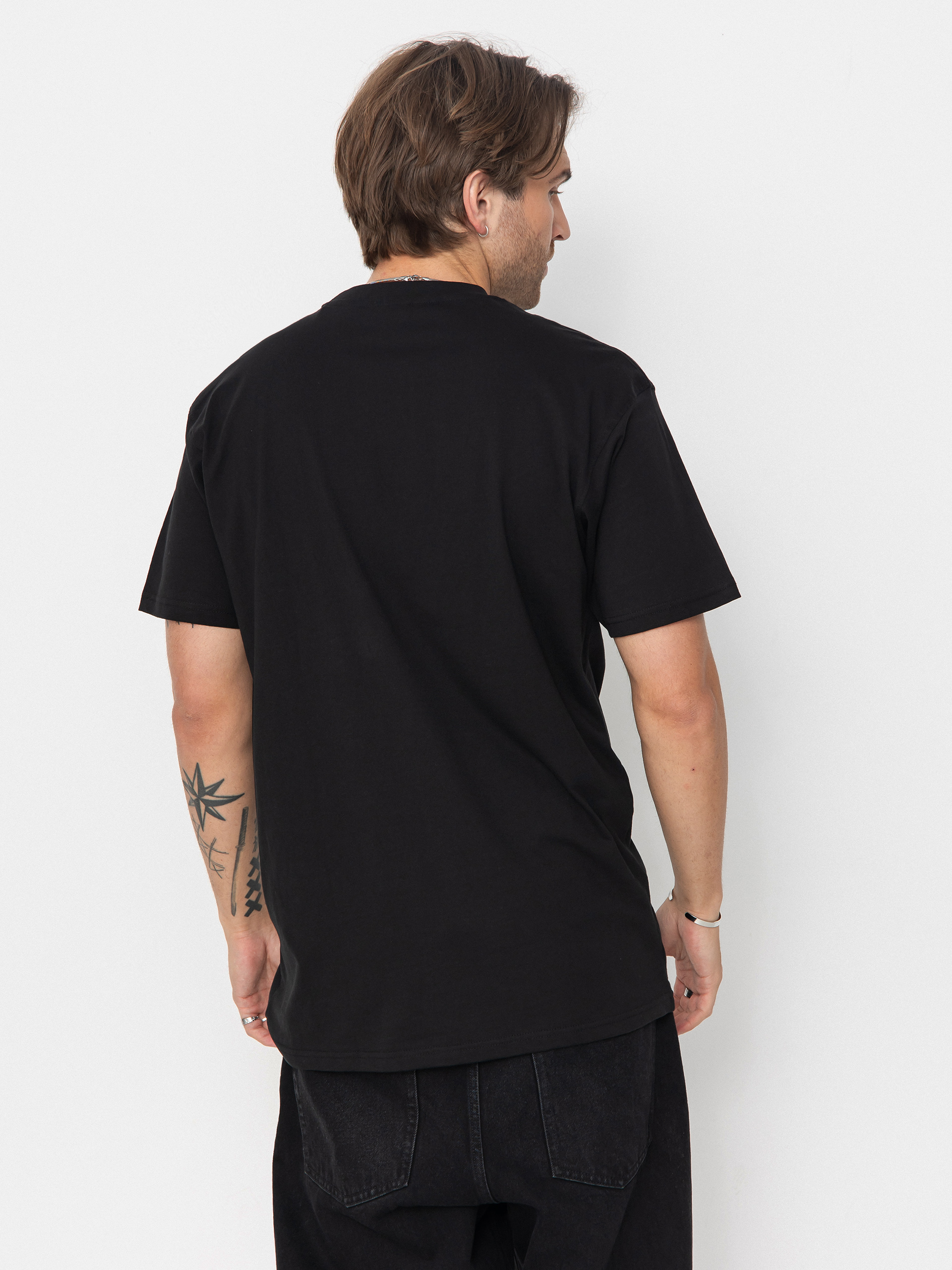 T-shirt Santa Cruz Hand Dot Front (black)
