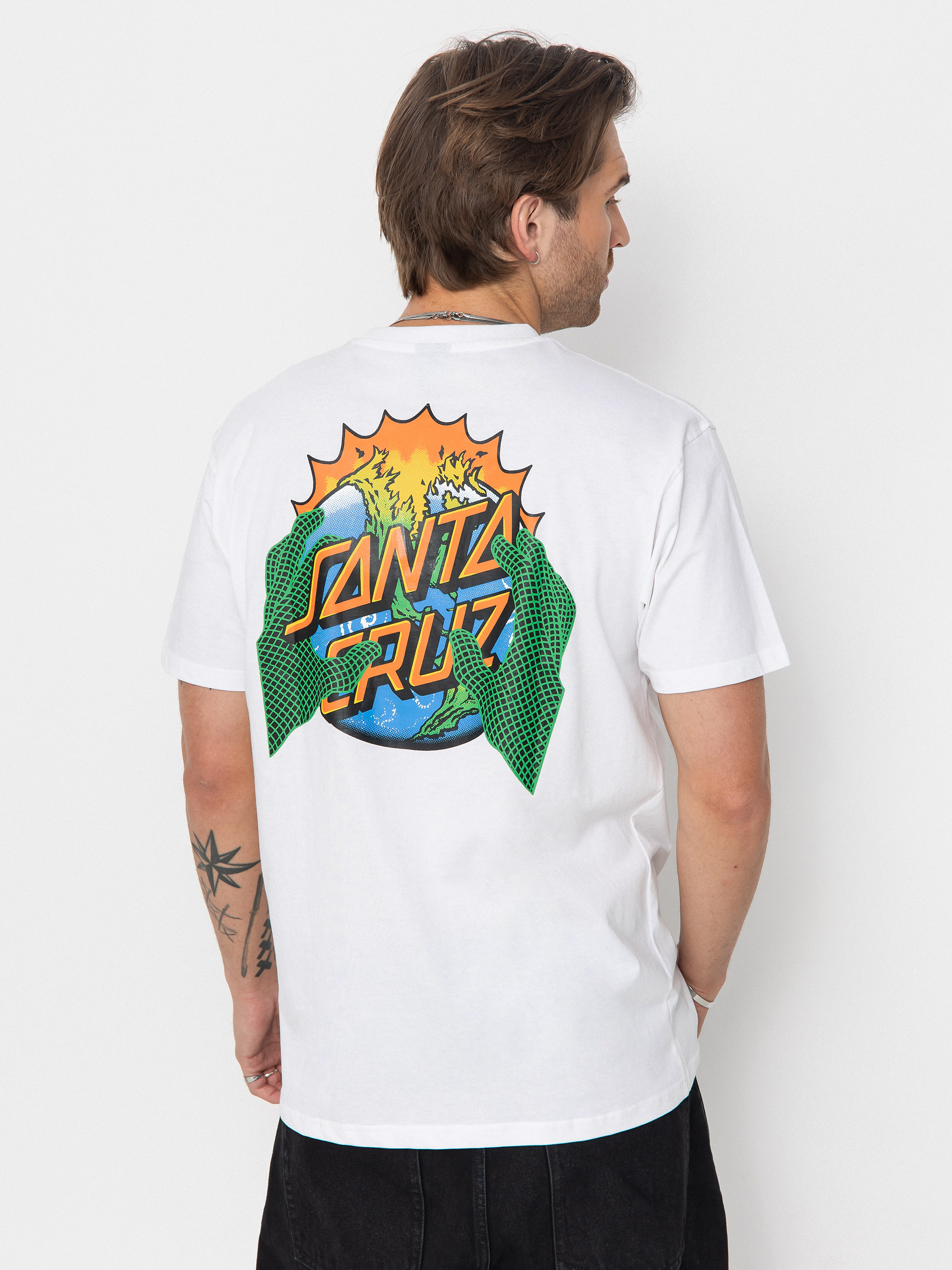 T-shirt Santa Cruz Kendall End Of The Dot (white)