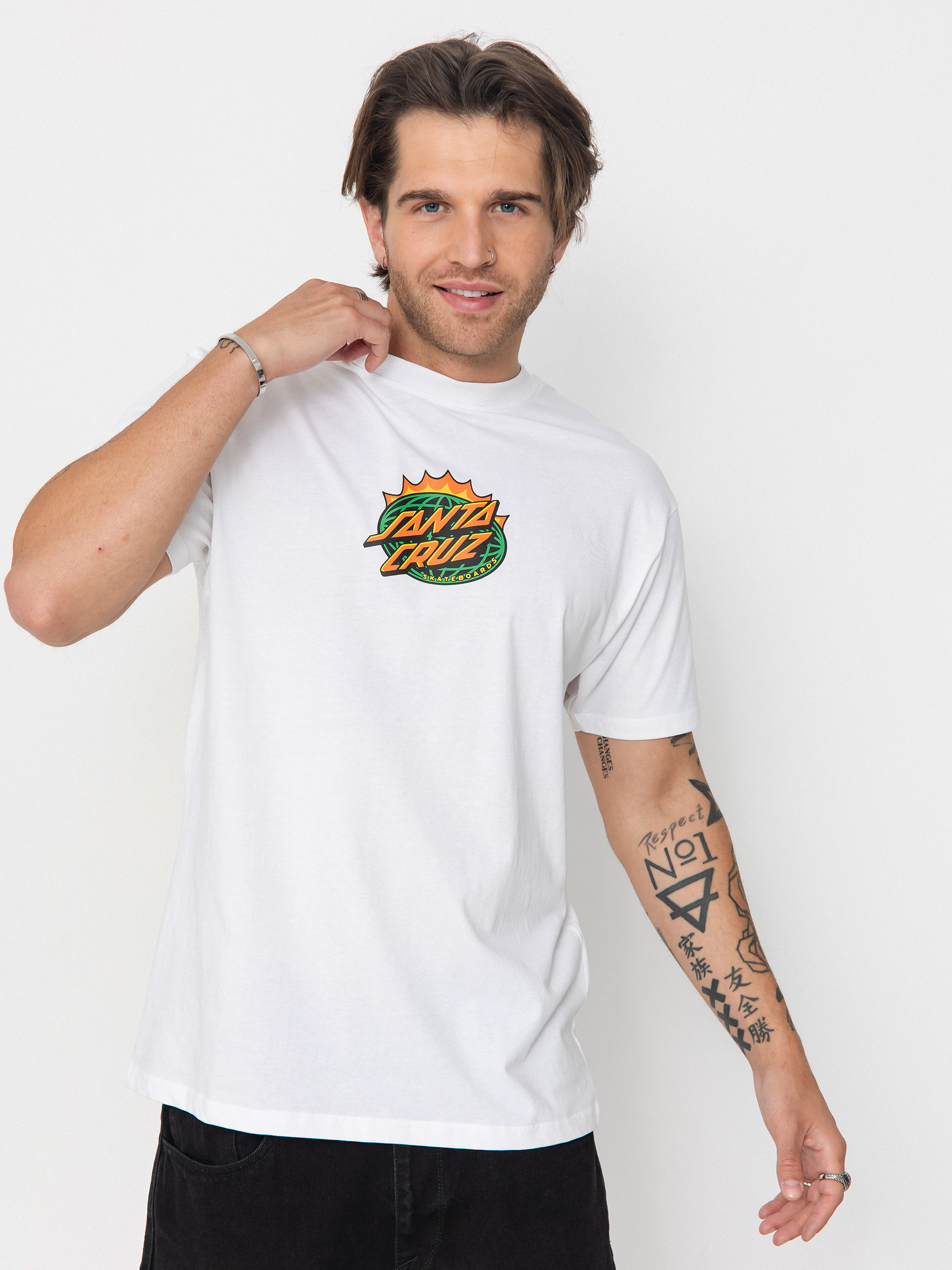 T-shirt Santa Cruz Kendall End Of The Dot (white)