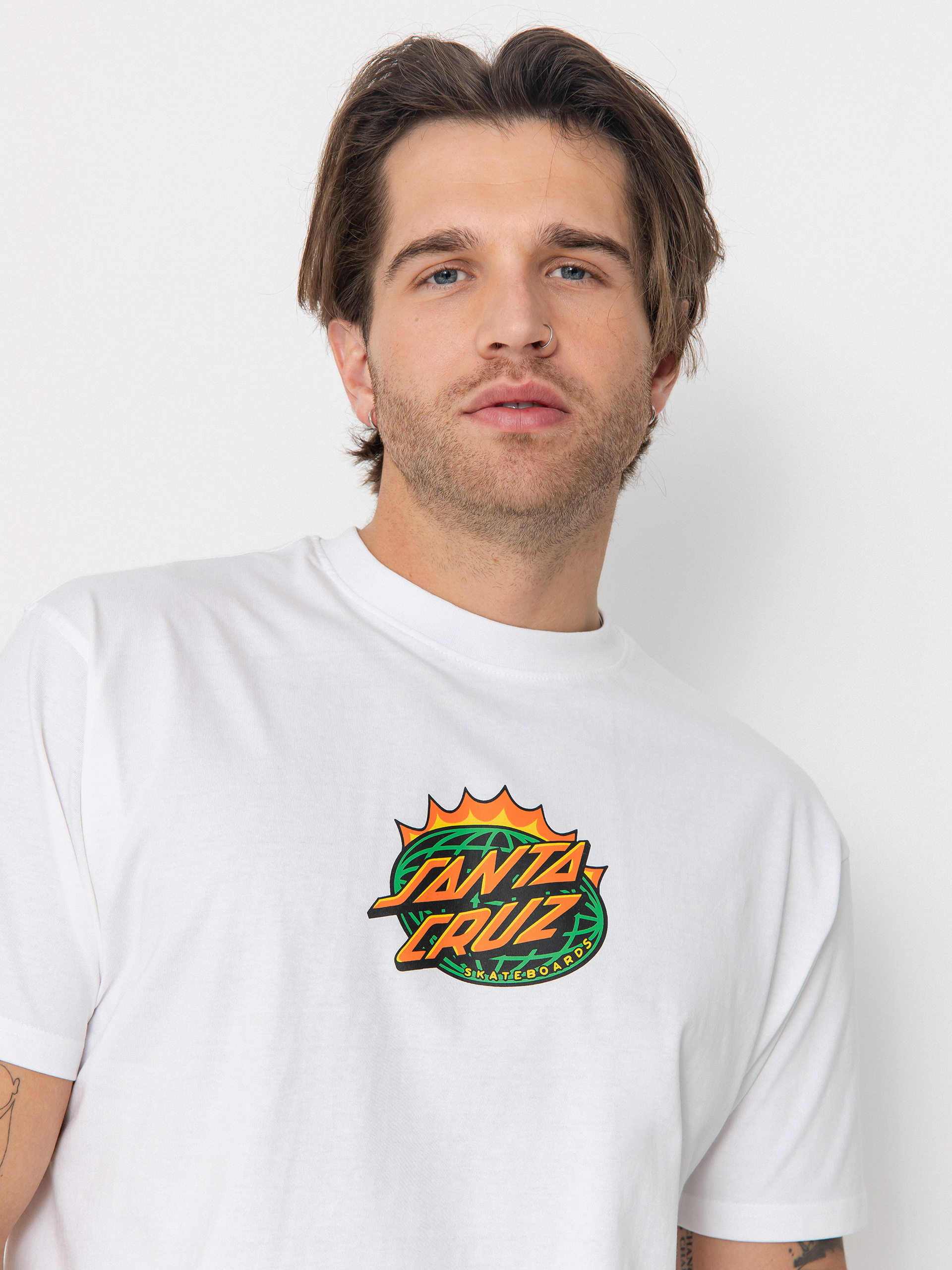 T-shirt Santa Cruz Kendall End Of The Dot (white)