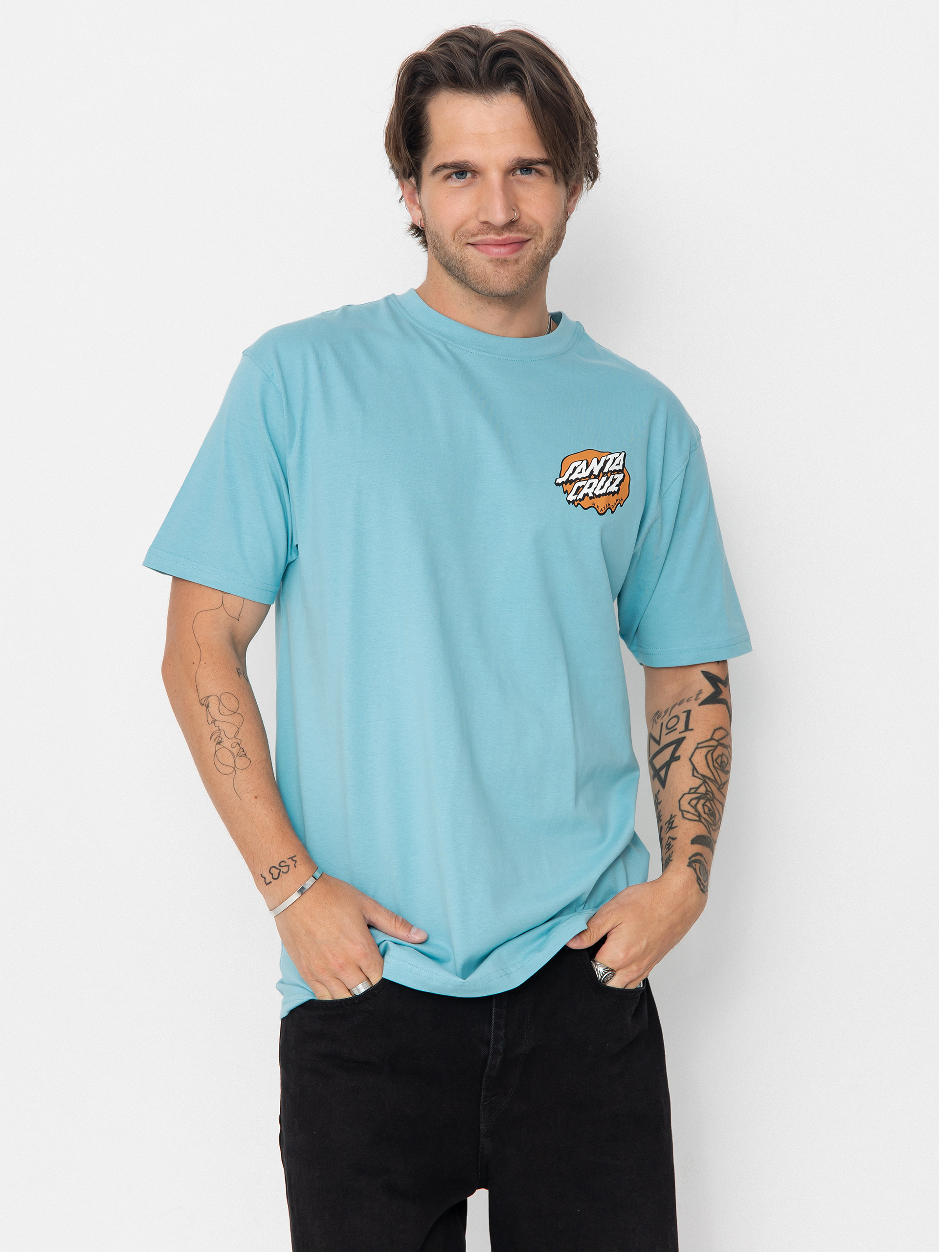 T-shirt Santa Cruz Slime Scream (norse blue)