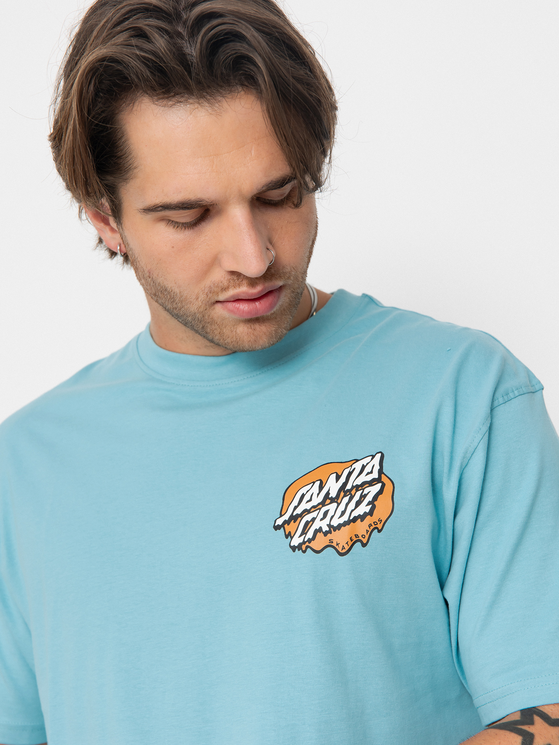 T-shirt Santa Cruz Slime Scream (norse blue)