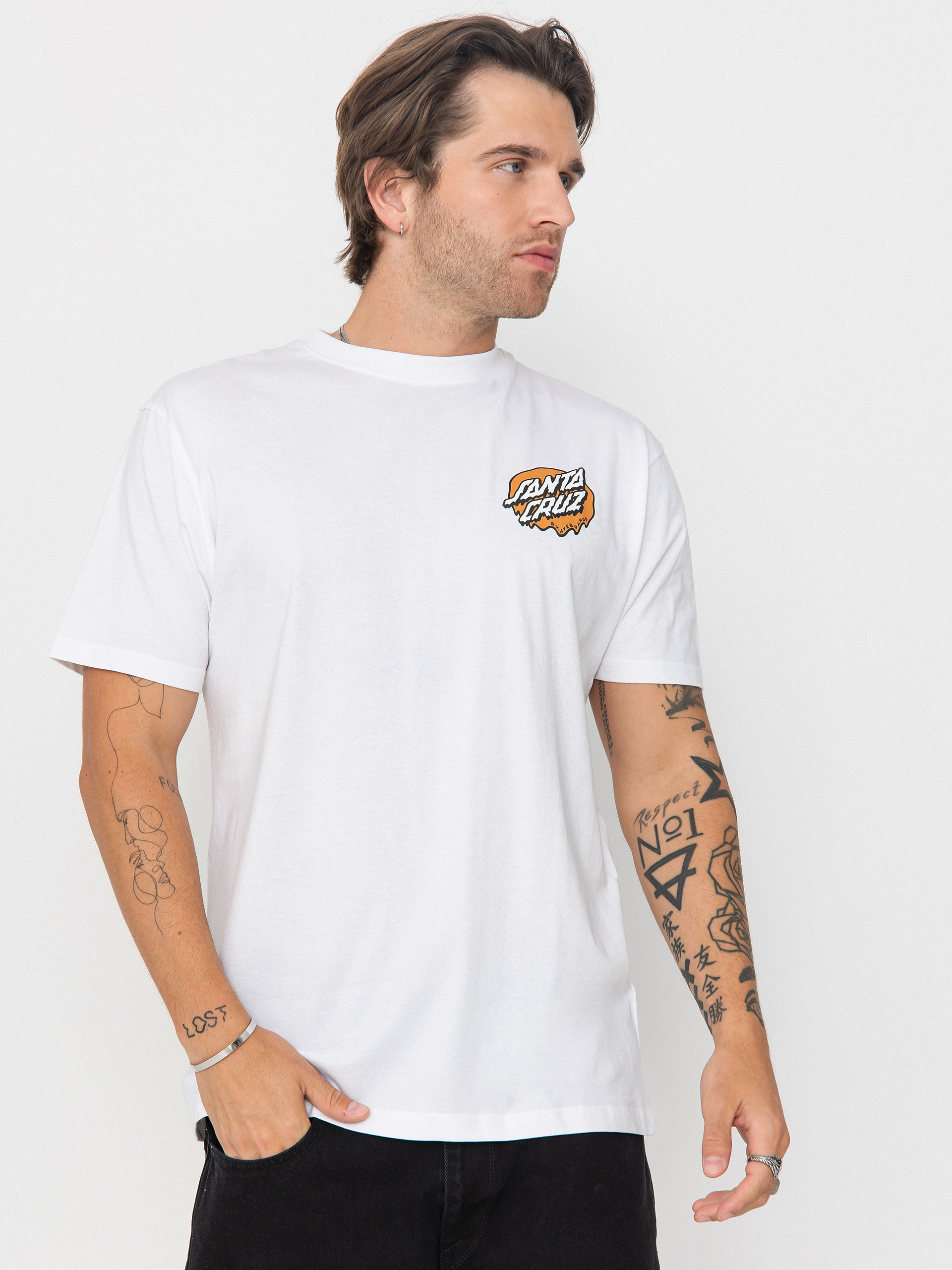 T-shirt Santa Cruz Slime Scream (white)