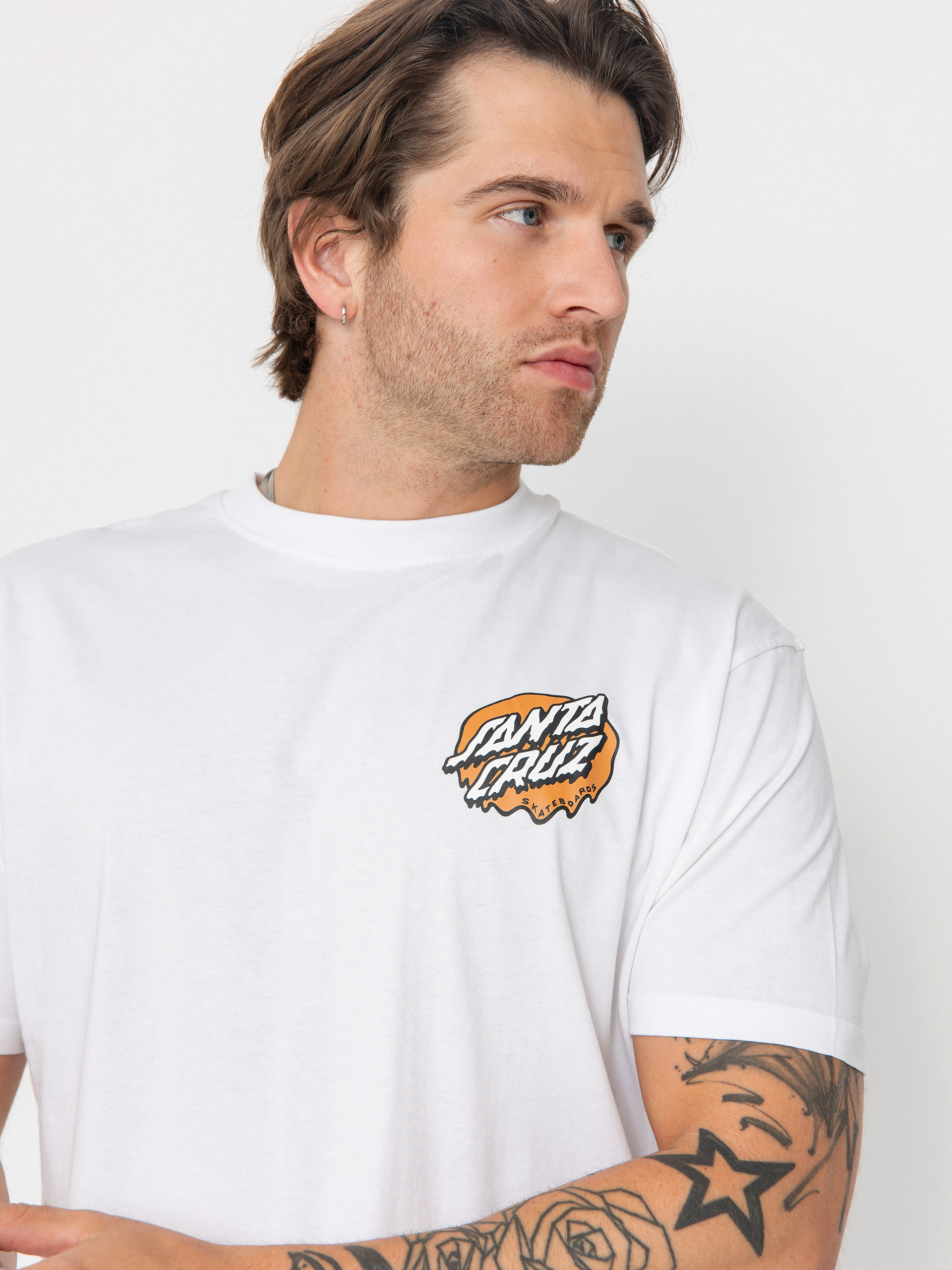 T-shirt Santa Cruz Slime Scream (white)