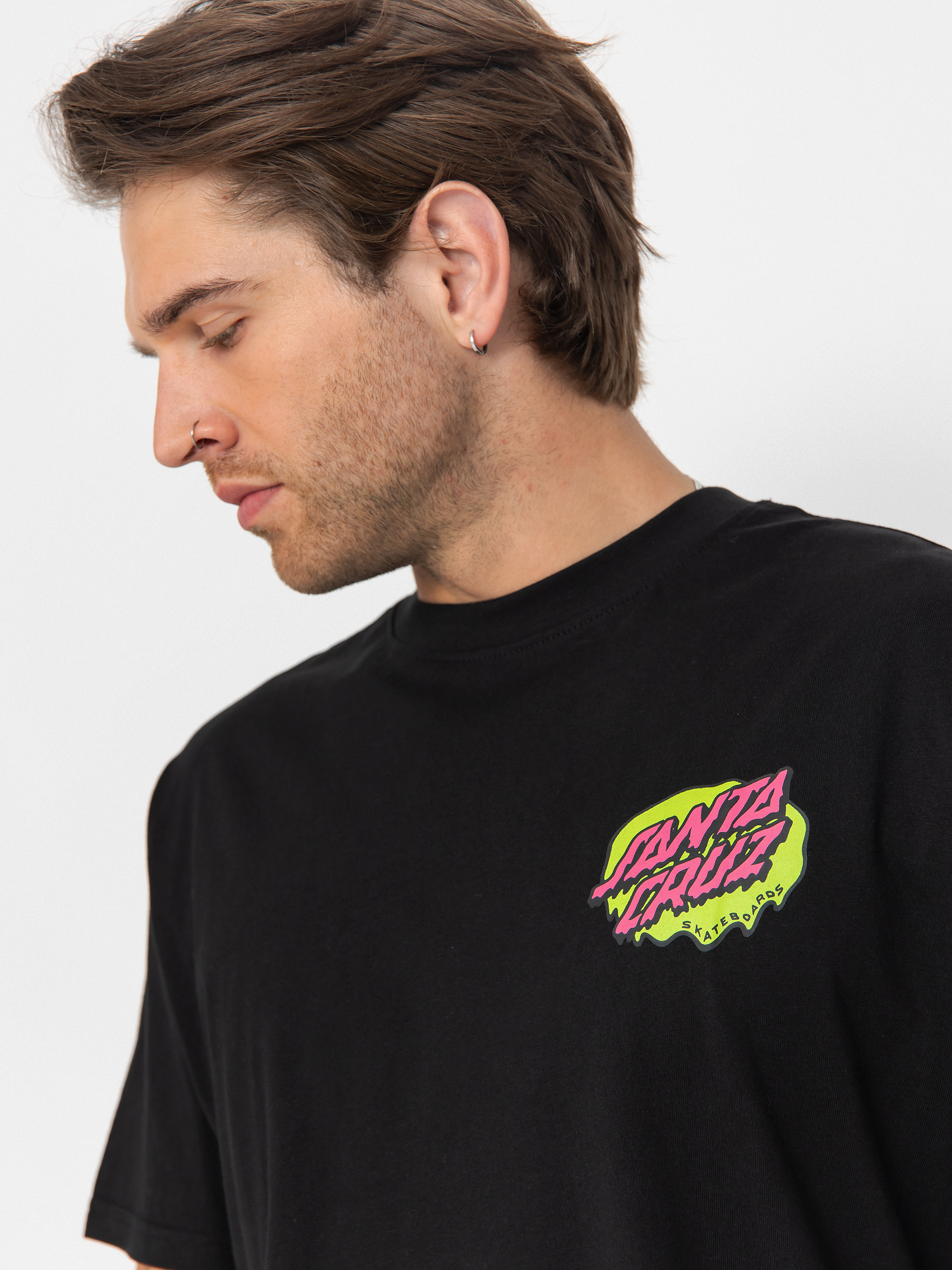 T-shirt Santa Cruz Slime Scream (black)