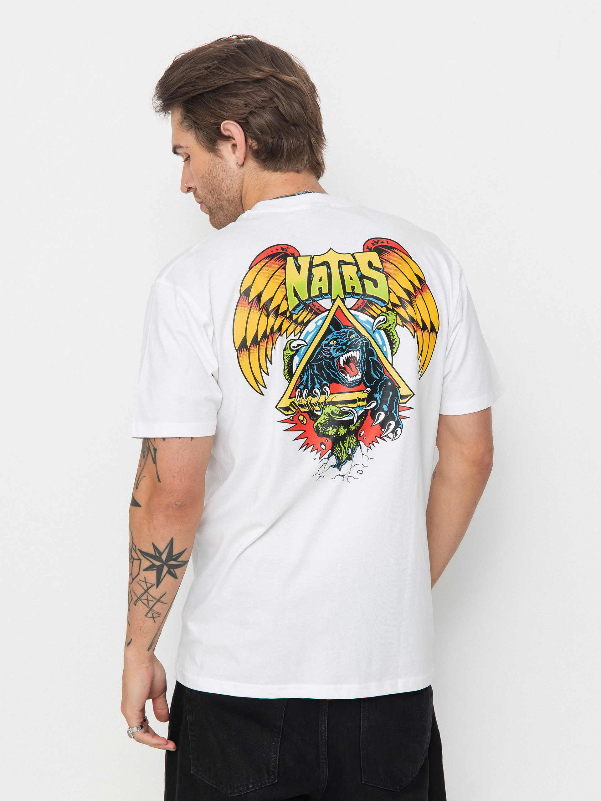 T-shirt Santa Cruz Natas S.C. Panther (white)