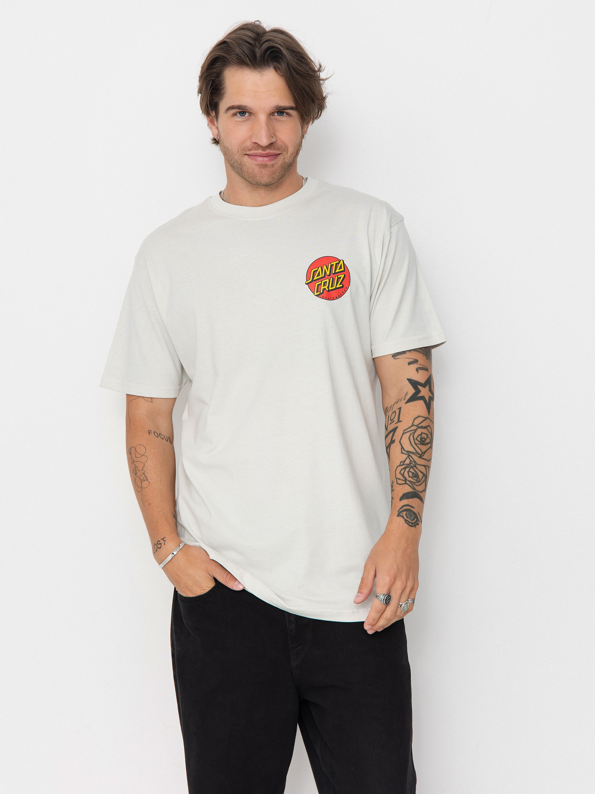 T-shirt Santa Cruz Classic Dot Chest (mist)
