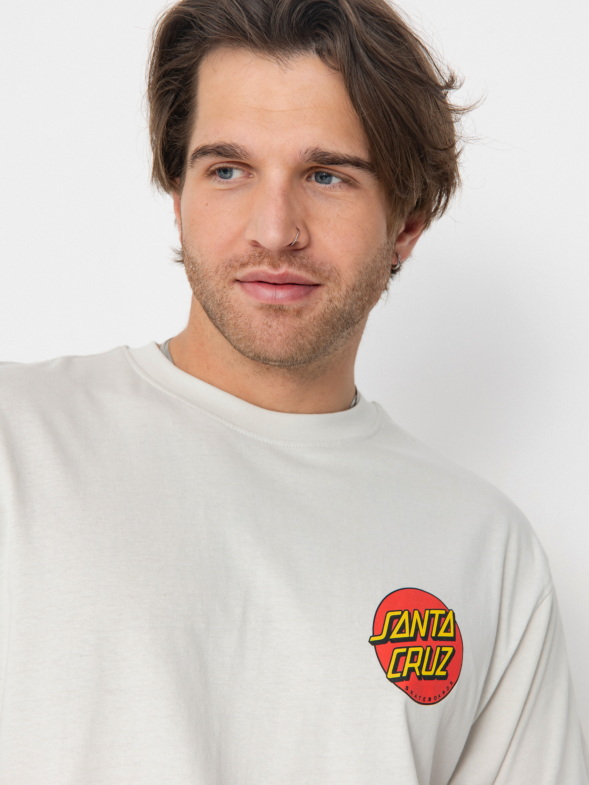 T-shirt Santa Cruz Classic Dot Chest (mist)