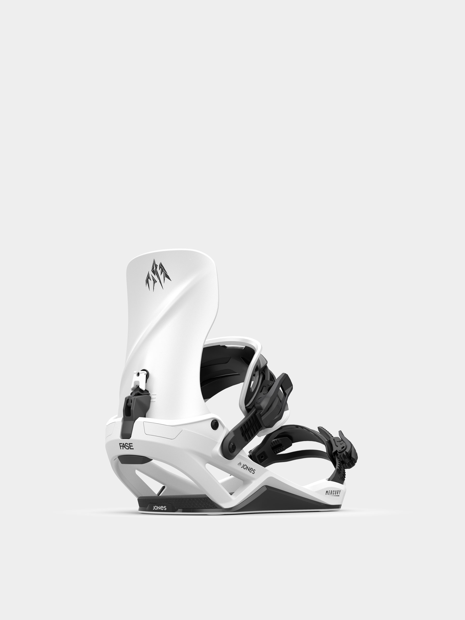 Wiu0105zania snowboardowe Jones Snowboards Mercury FASE (cloud white)