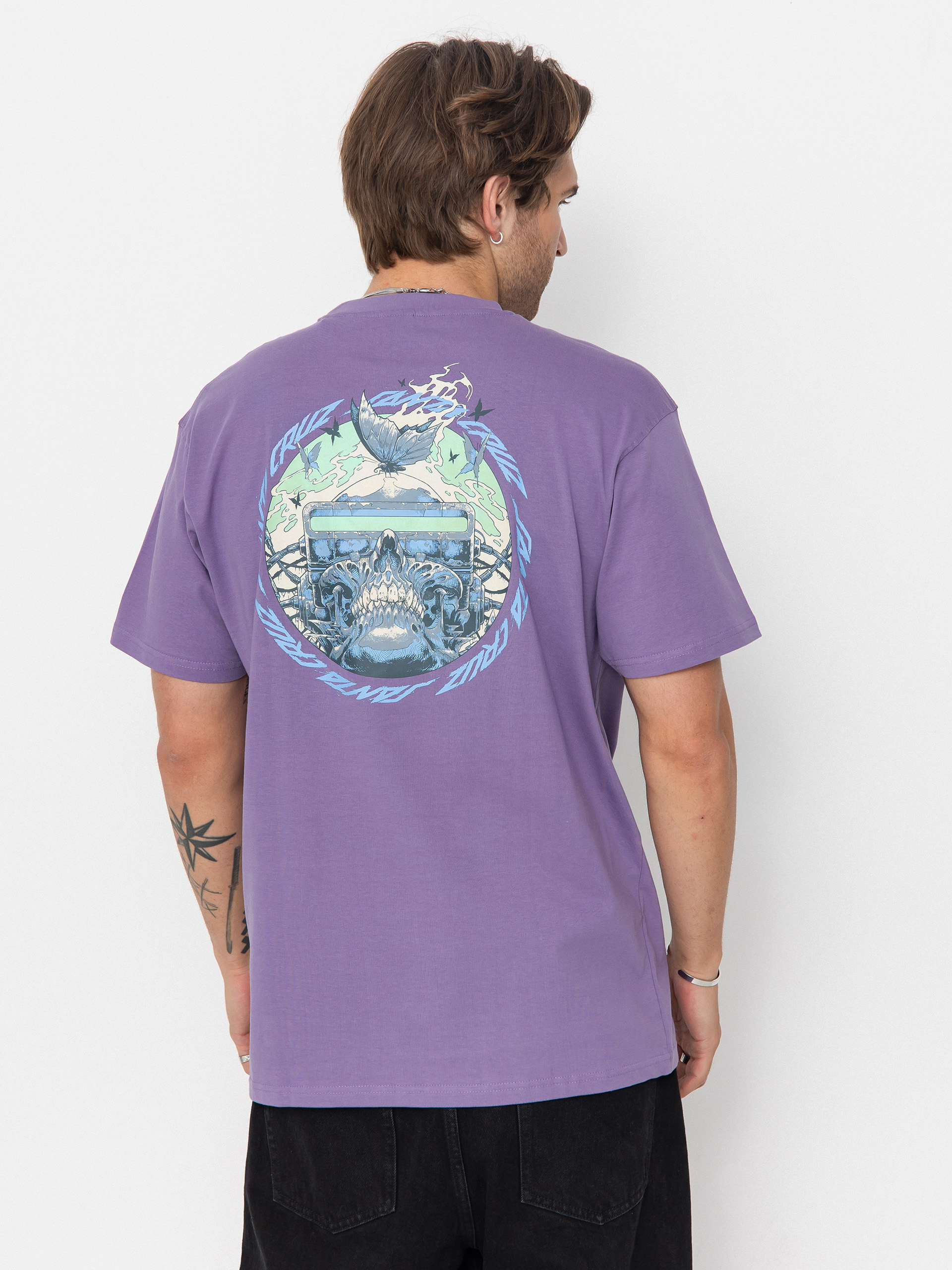 T-shirt Santa Cruz Wooten Cyber (purple haze)