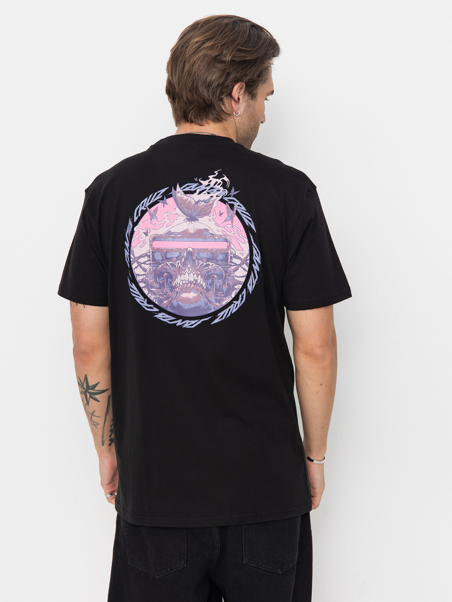 T-shirt Santa Cruz Wooten Cyber (black)