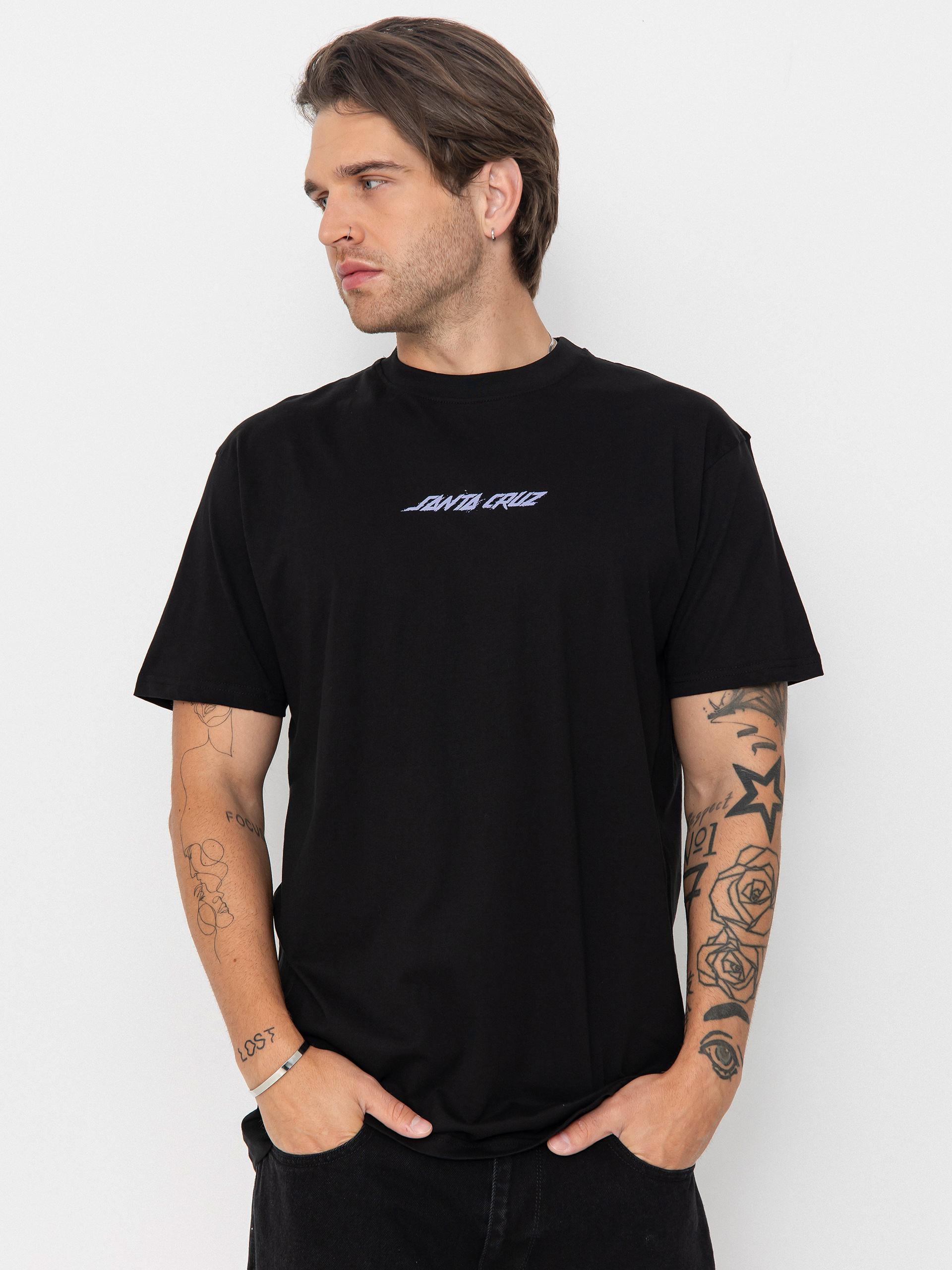 T-shirt Santa Cruz Wooten Cyber (black)