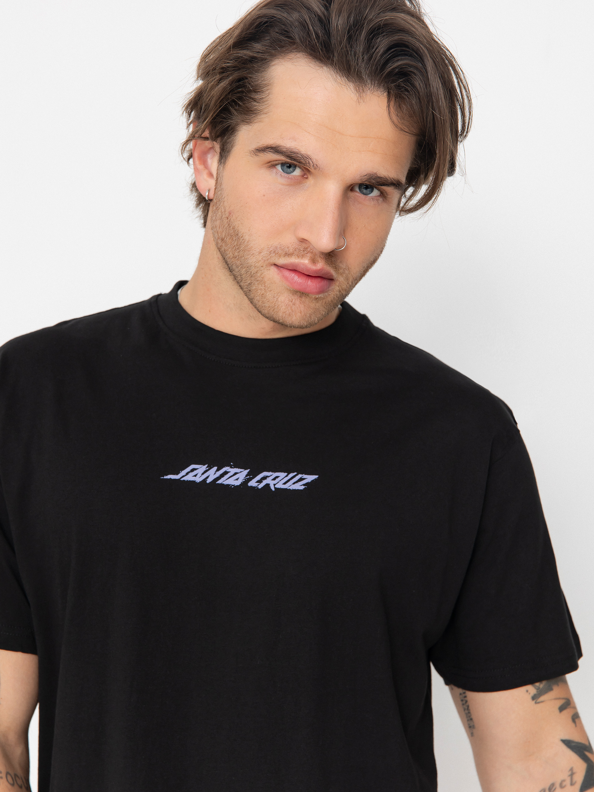 T-shirt Santa Cruz Wooten Cyber (black)