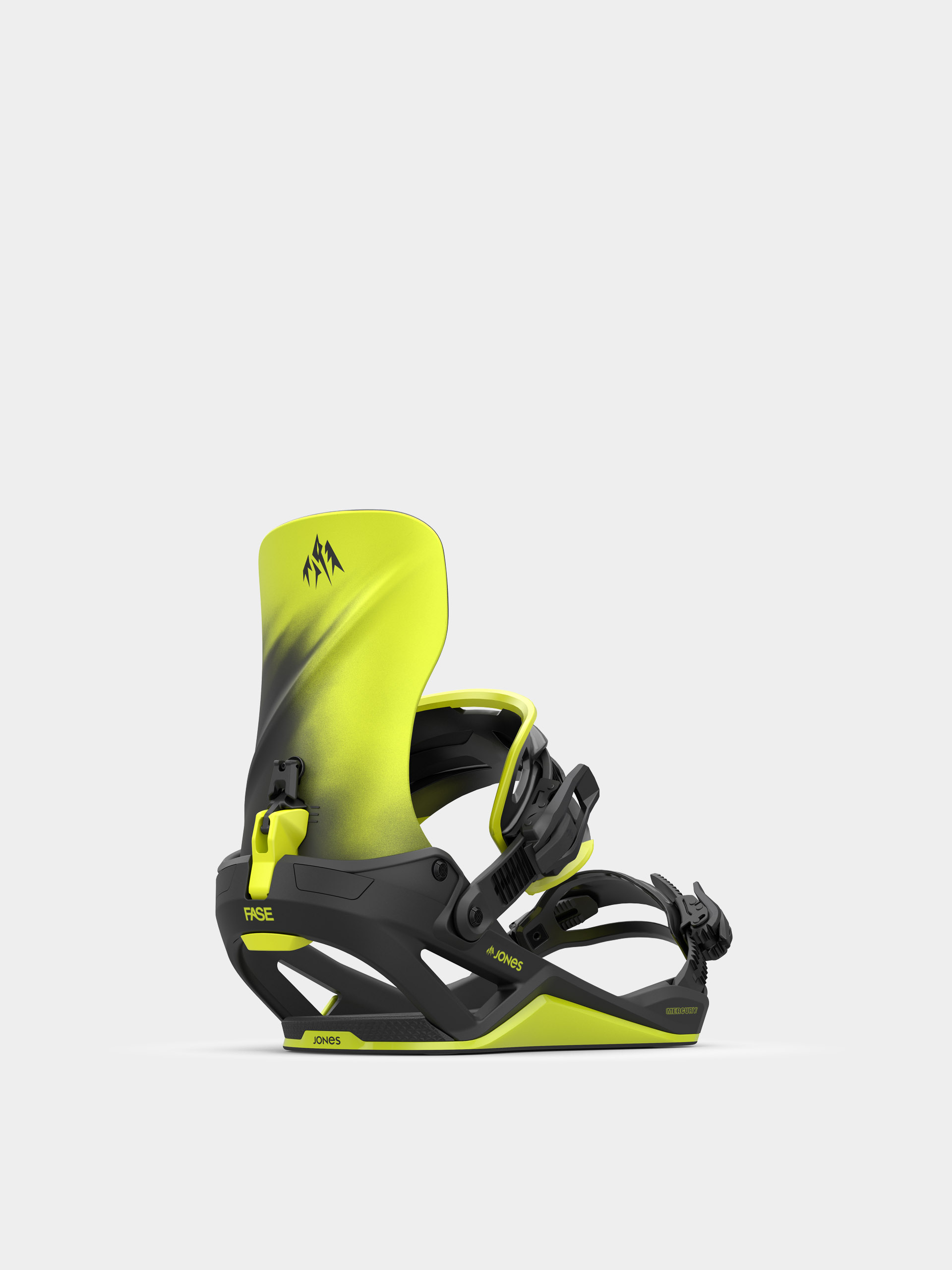 Wiu0105zania snowboardowe Jones Snowboards Mercury FASE Art (lime art)