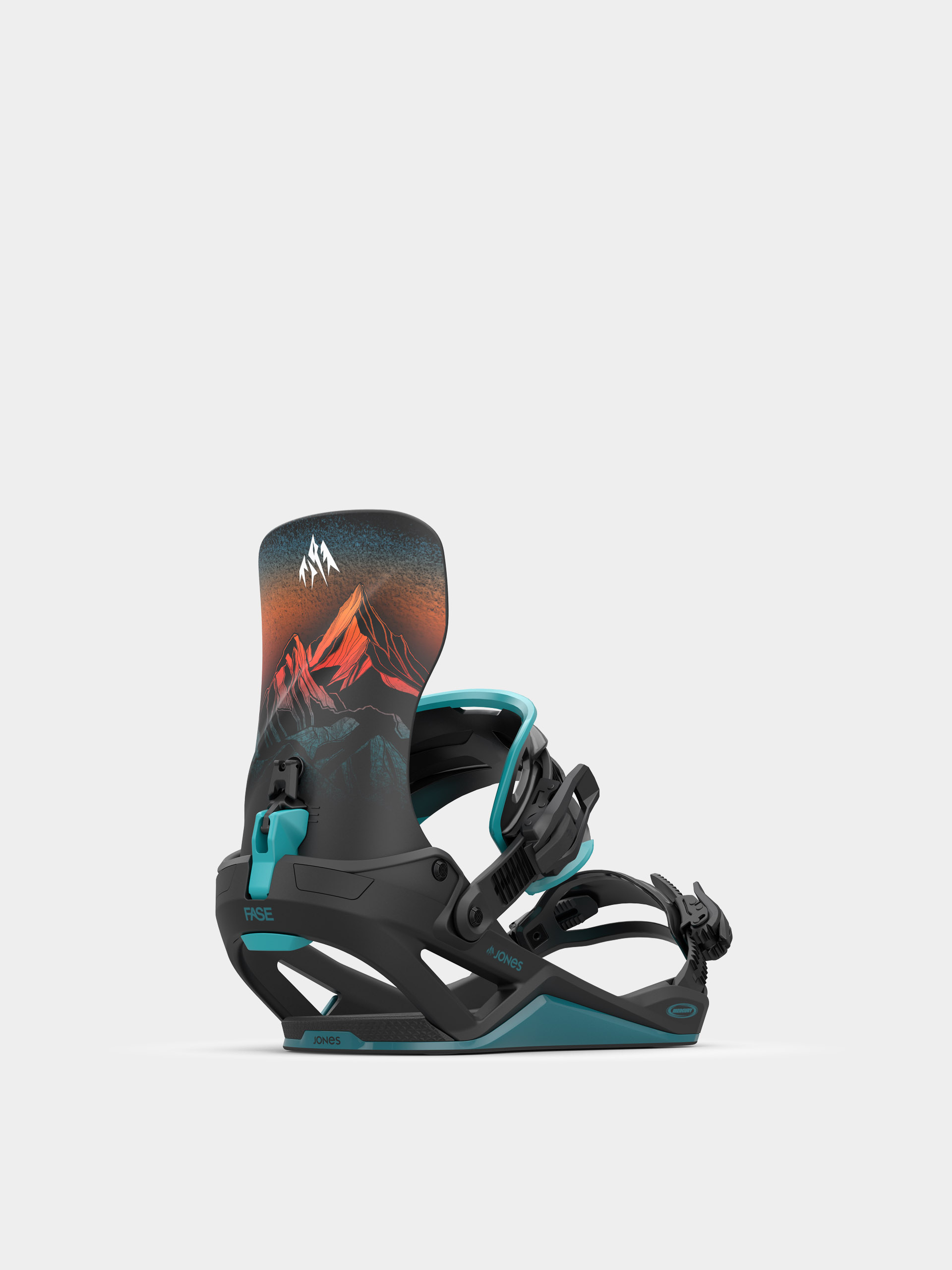 Męskie Wiązania snowboardowe Jones Snowboards Mercury FASE Art (blu art)