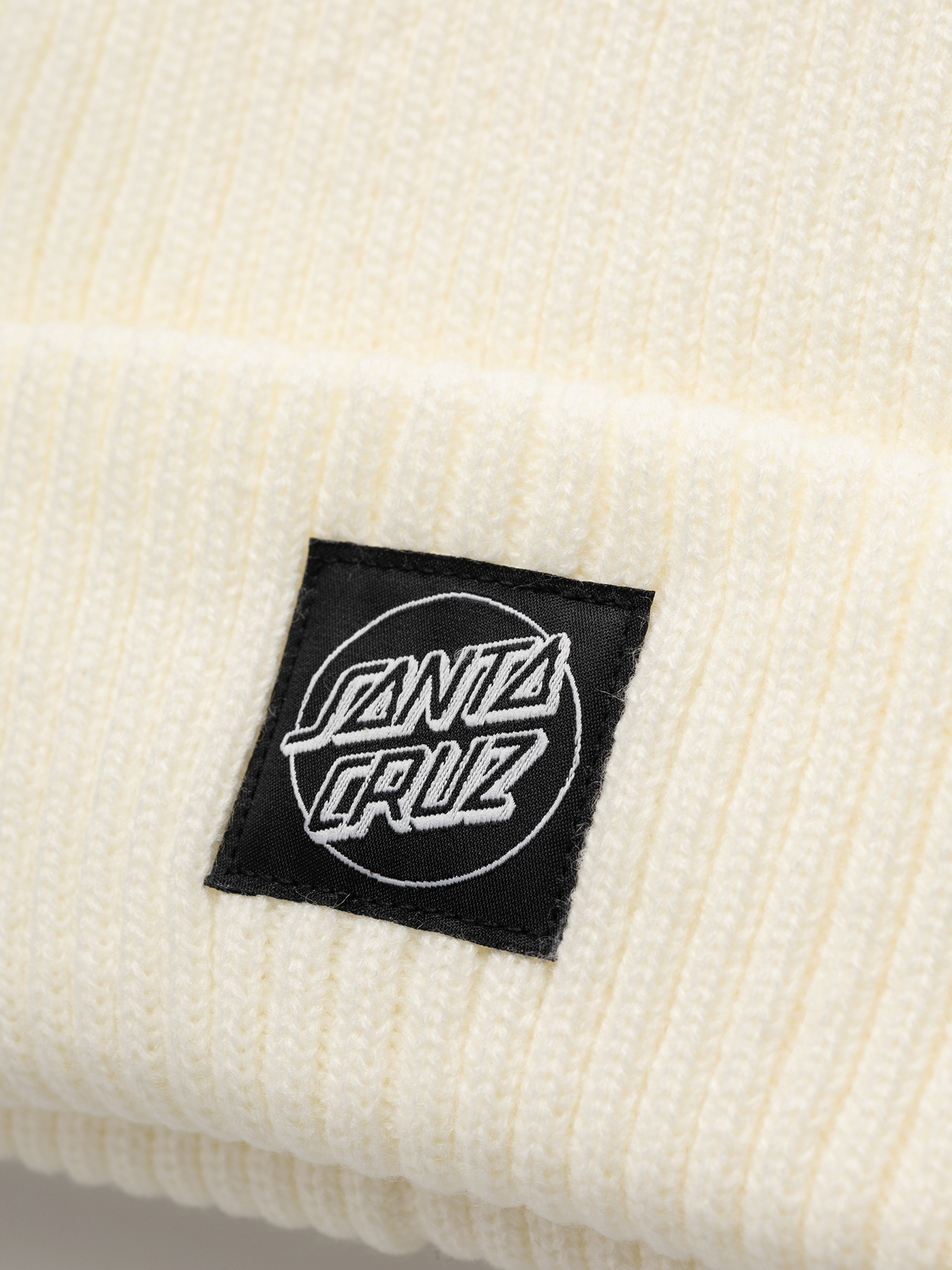 Czapka zimowa Santa Cruz Opus Dot Label (unbleached cotton)
