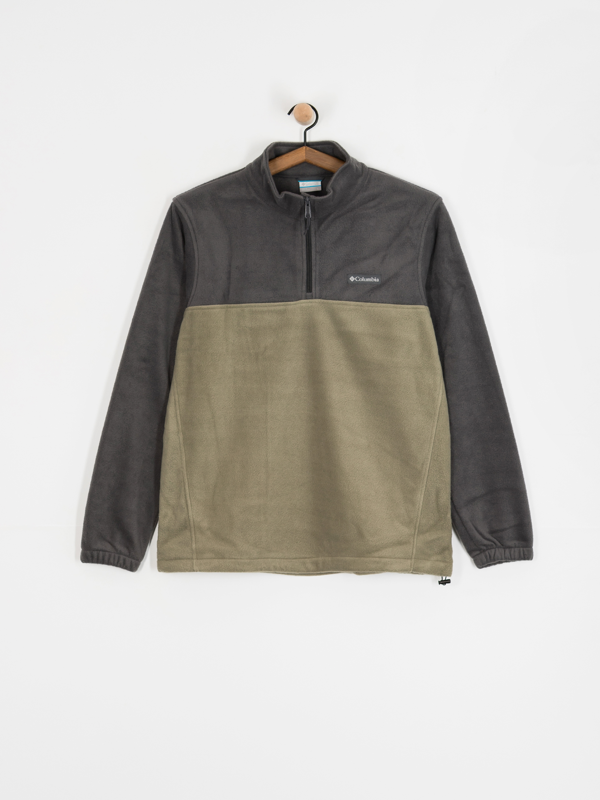 Męski Polar Columbia Steens Mountain Half Zip (shark/stone green)