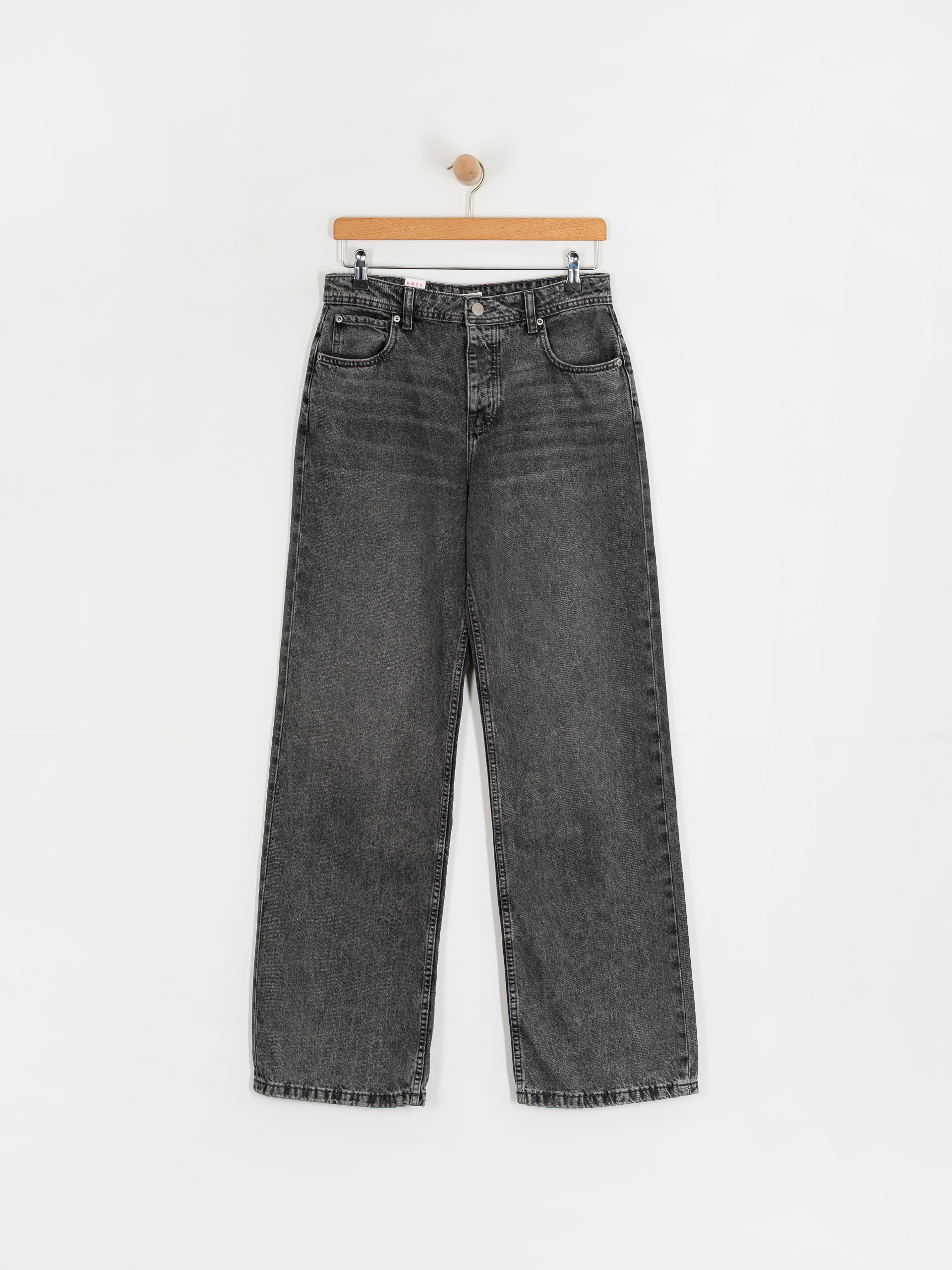 Spodnie Roxy Milla Wide Leg Regular Mid Gr Wmn (mid grey)