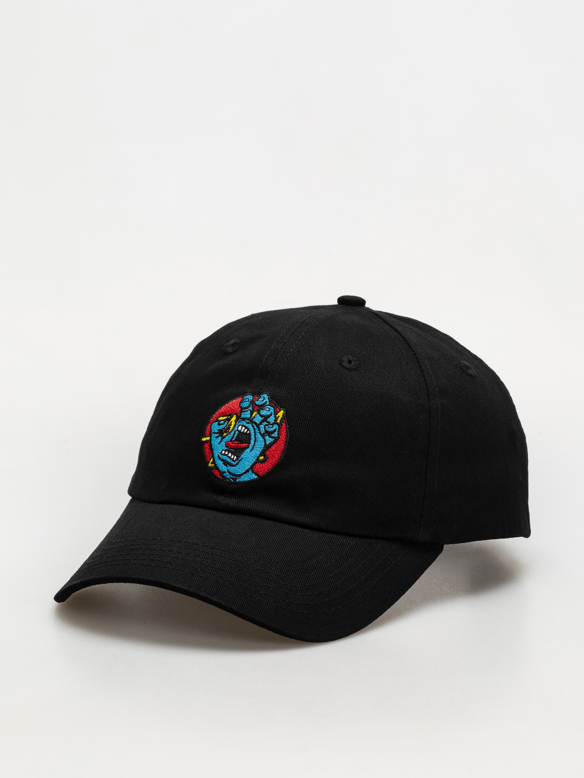 Czapka z daszkiem Santa Cruz Hand Dot Cap (black)