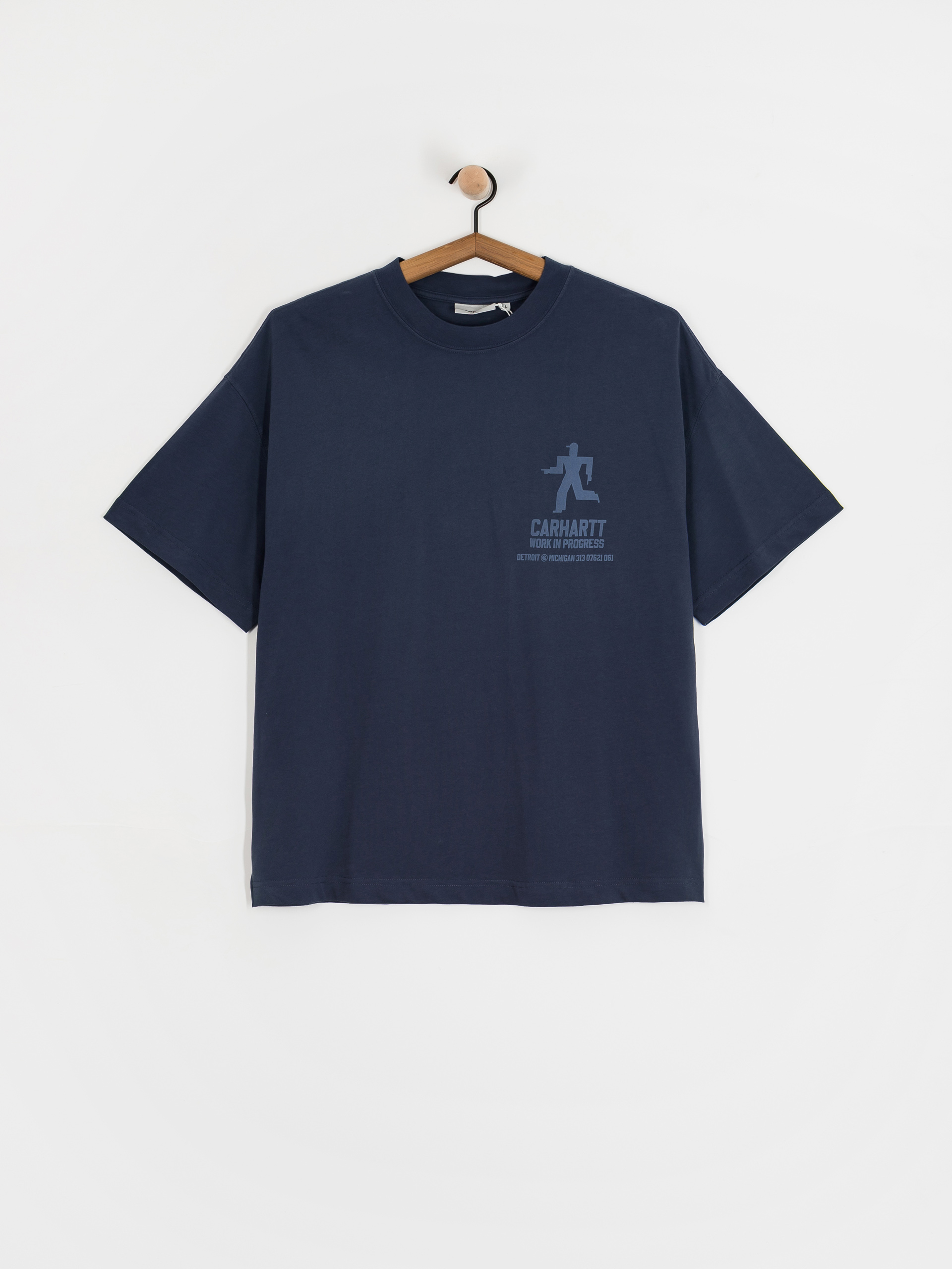 T-shirt Carhartt WIP Distance (jupiter/stone dyed)